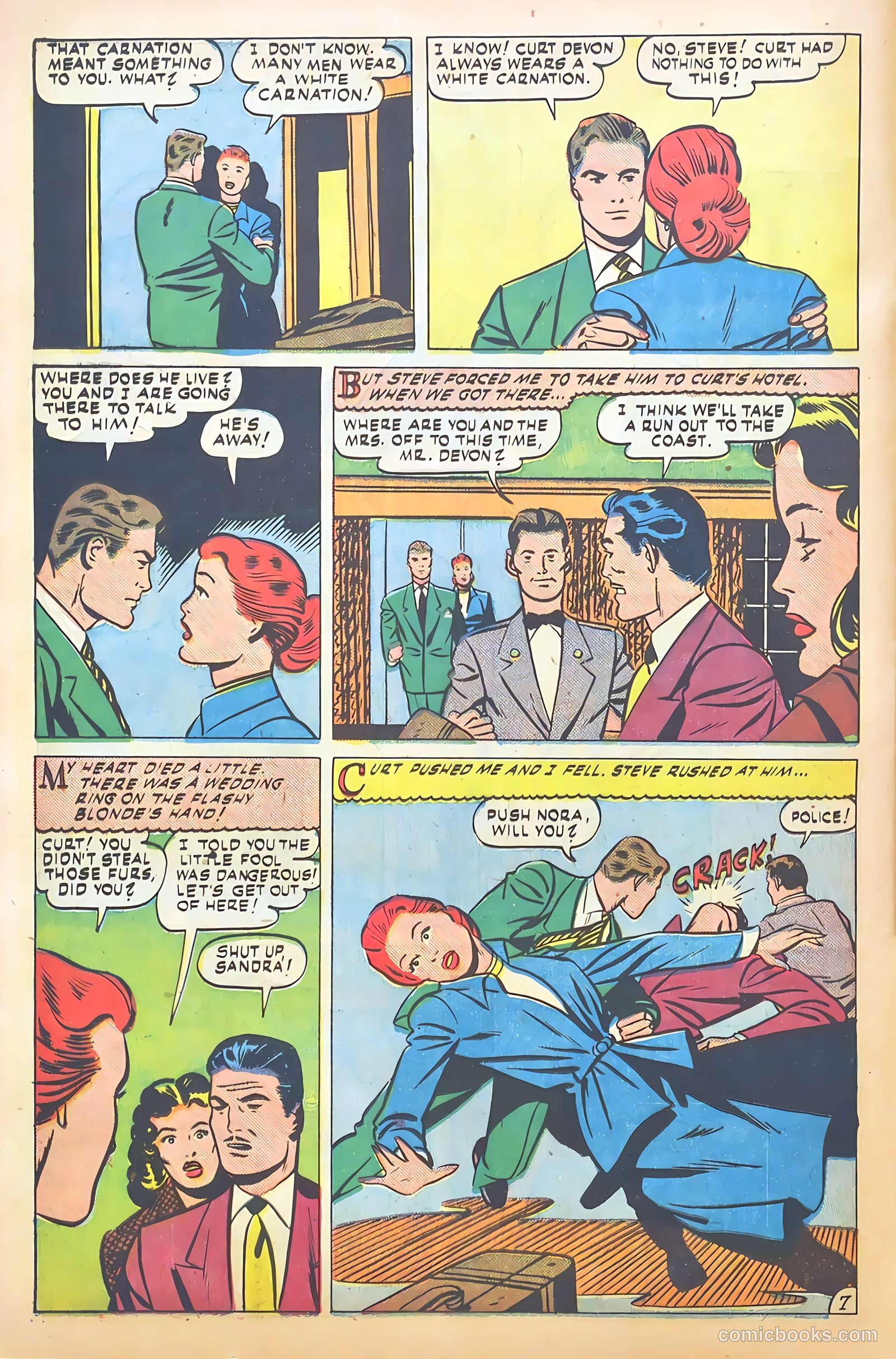 Love at First Sight #7 (1951) — page 24 of 36
