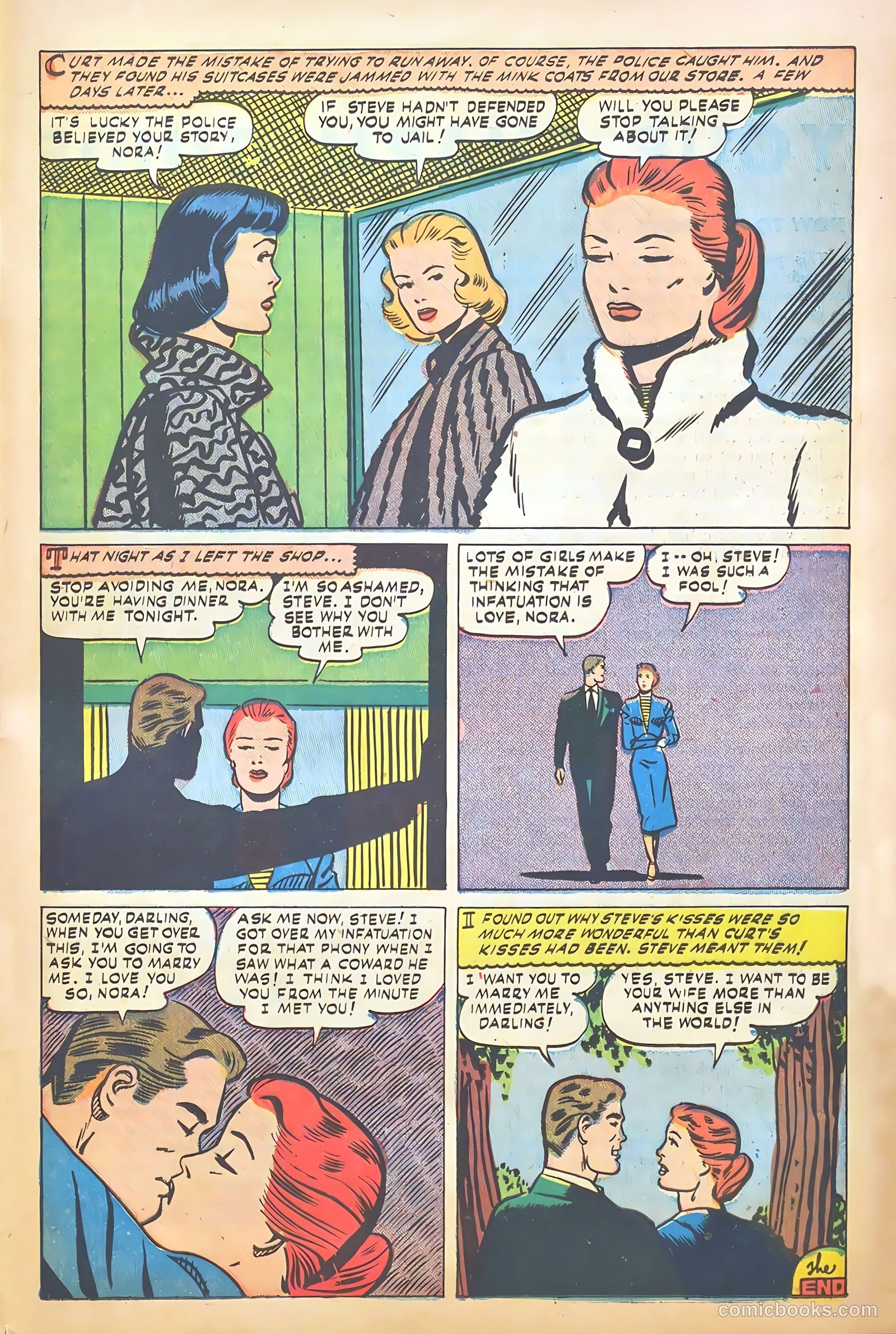 Love at First Sight #7 (1951) — page 25 of 36