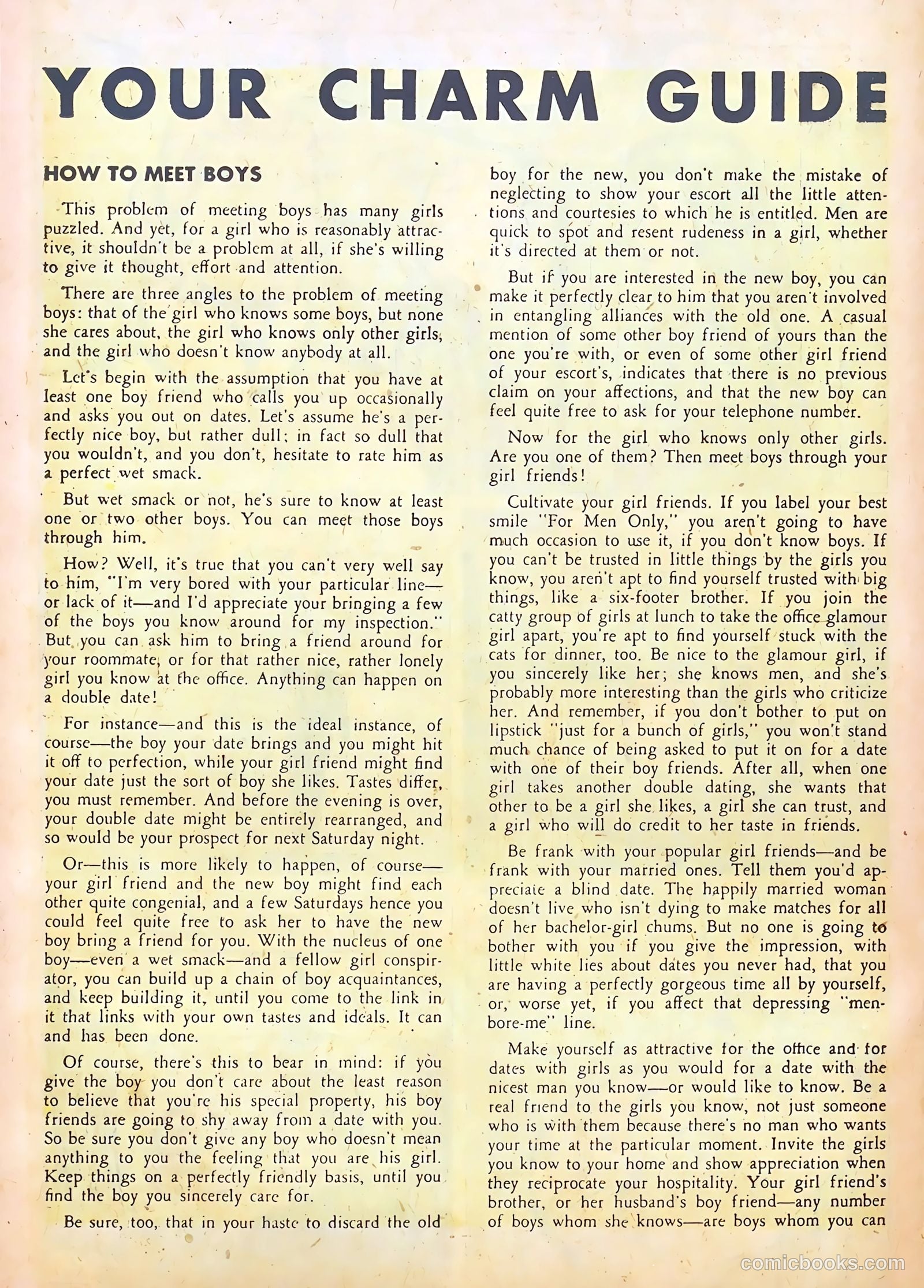 Love at First Sight #7 (1951) — page 26 of 36