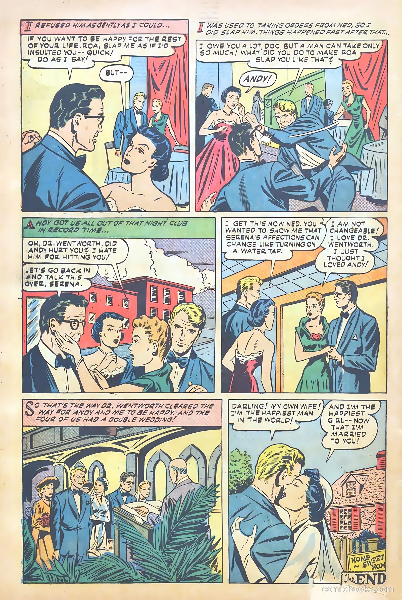 Love at First Sight #7 (1951) — page 34 of 36