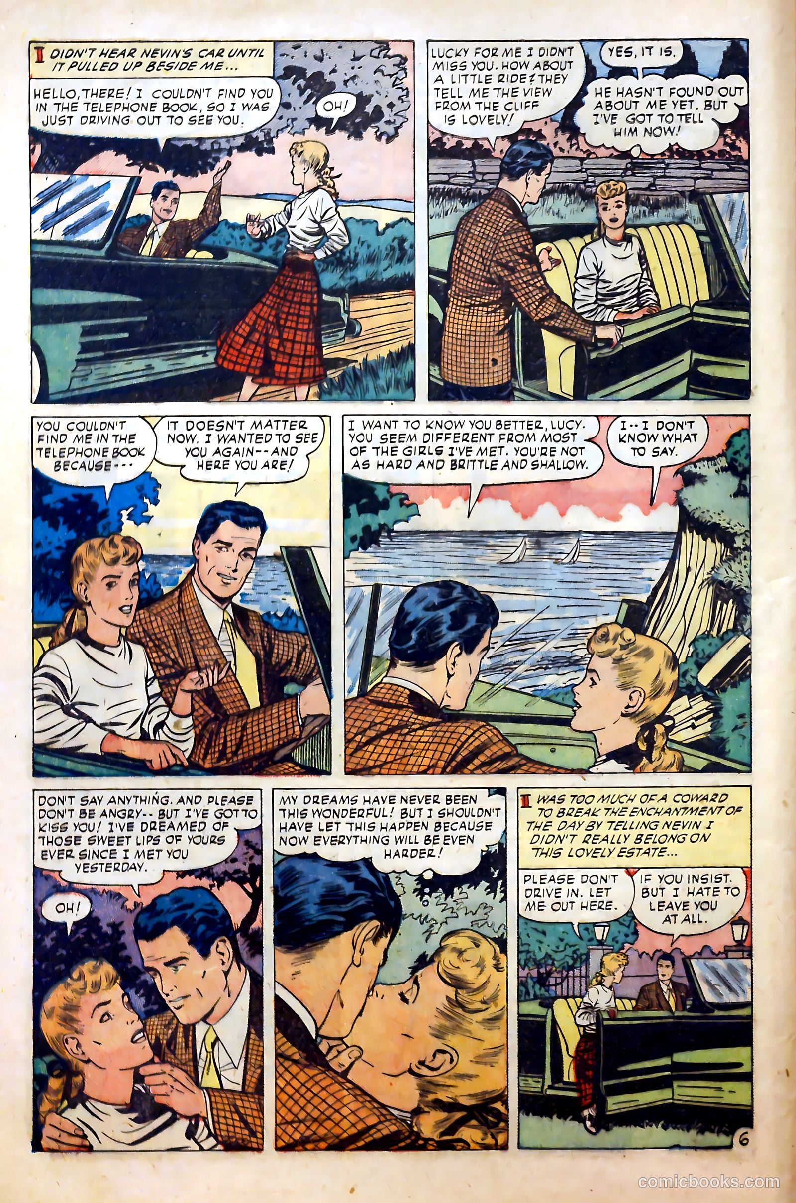 Love at First Sight #8 (1951) — page 8 of 36