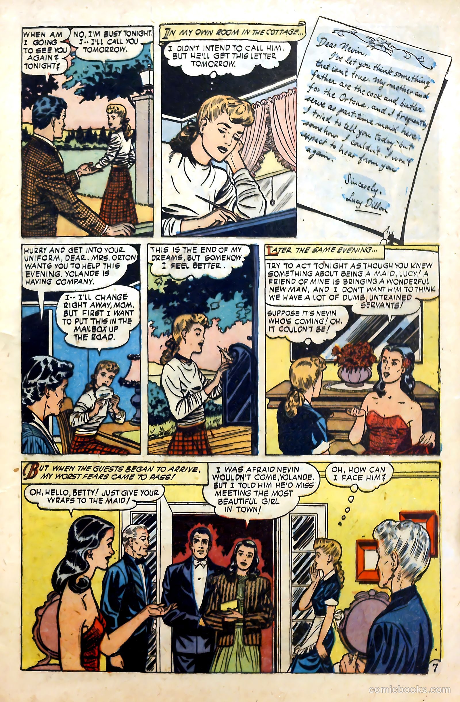 Love at First Sight #8 (1951) — page 9 of 36