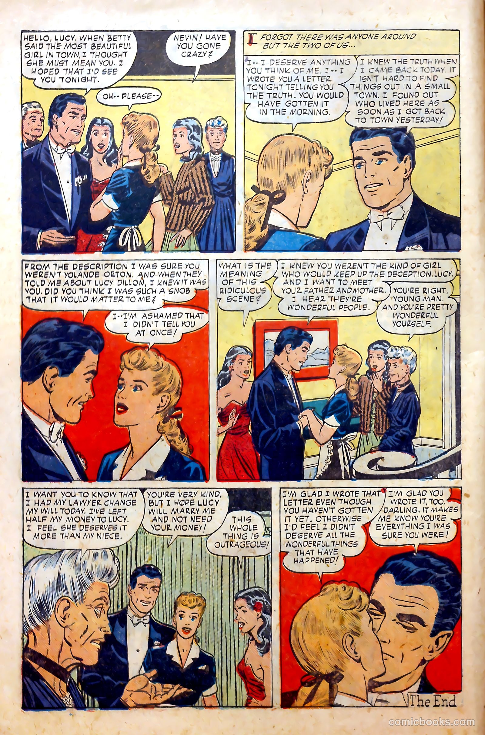 Love at First Sight #8 (1951) — page 10 of 36