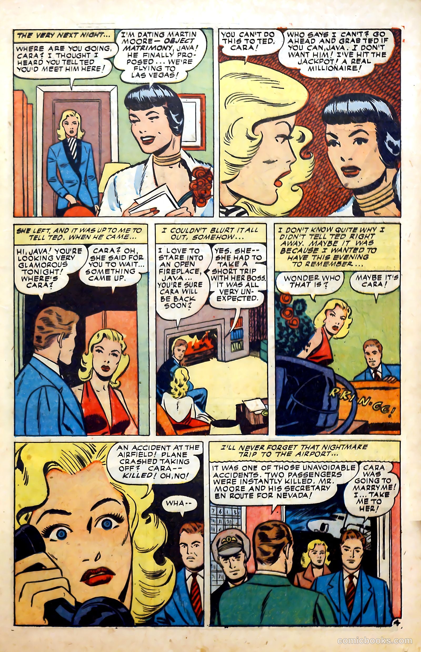 Love at First Sight #8 (1951) — page 21 of 36