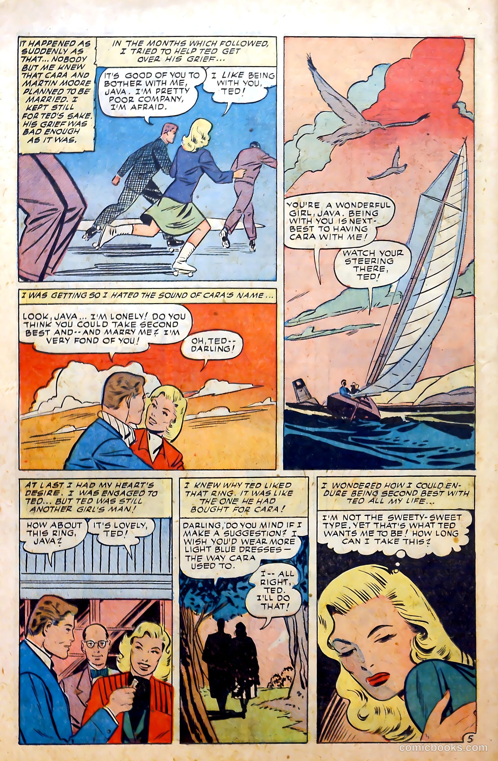 Love at First Sight #8 (1951) — page 22 of 36