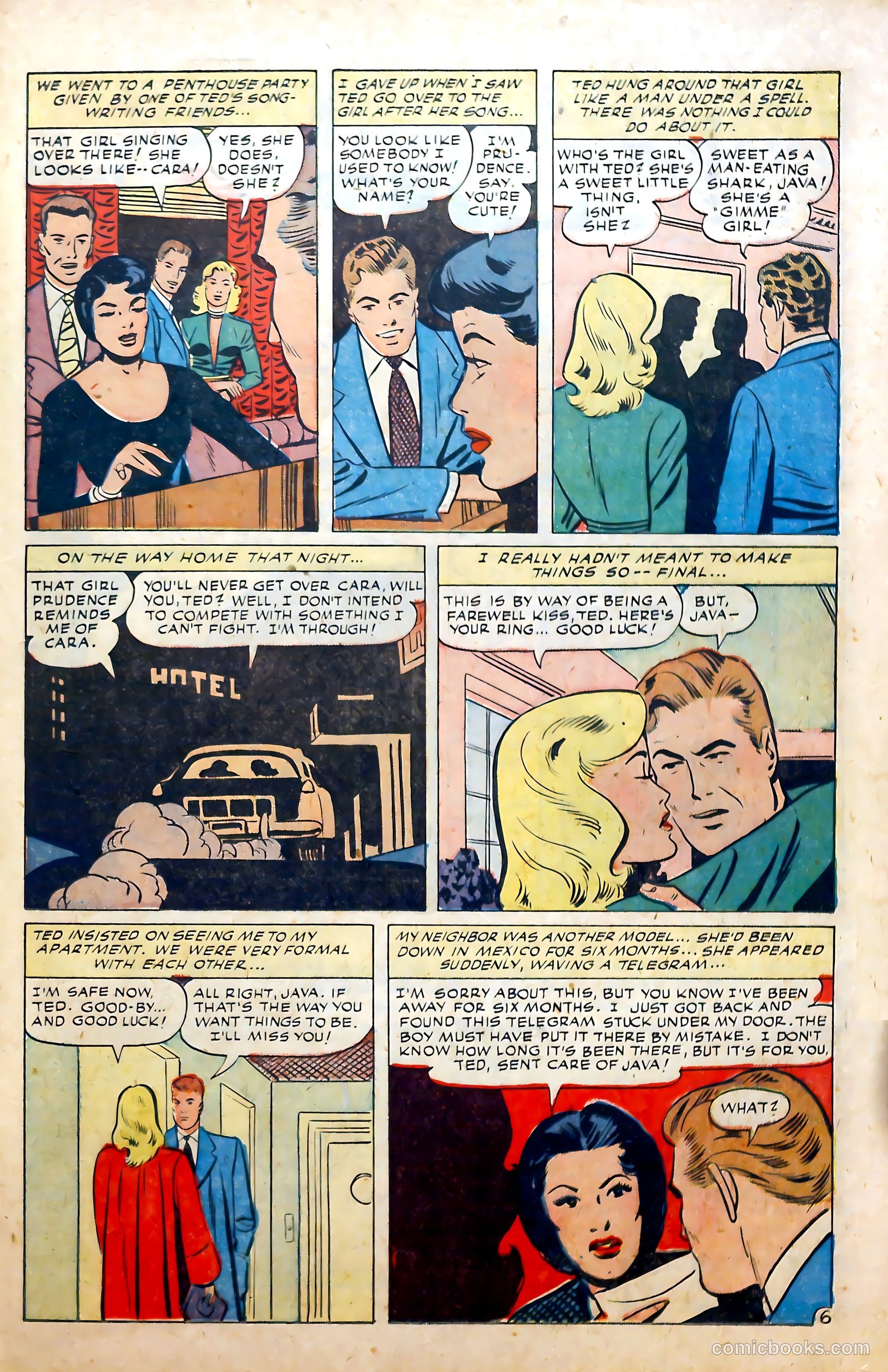 Love at First Sight #8 (1951) — page 23 of 36