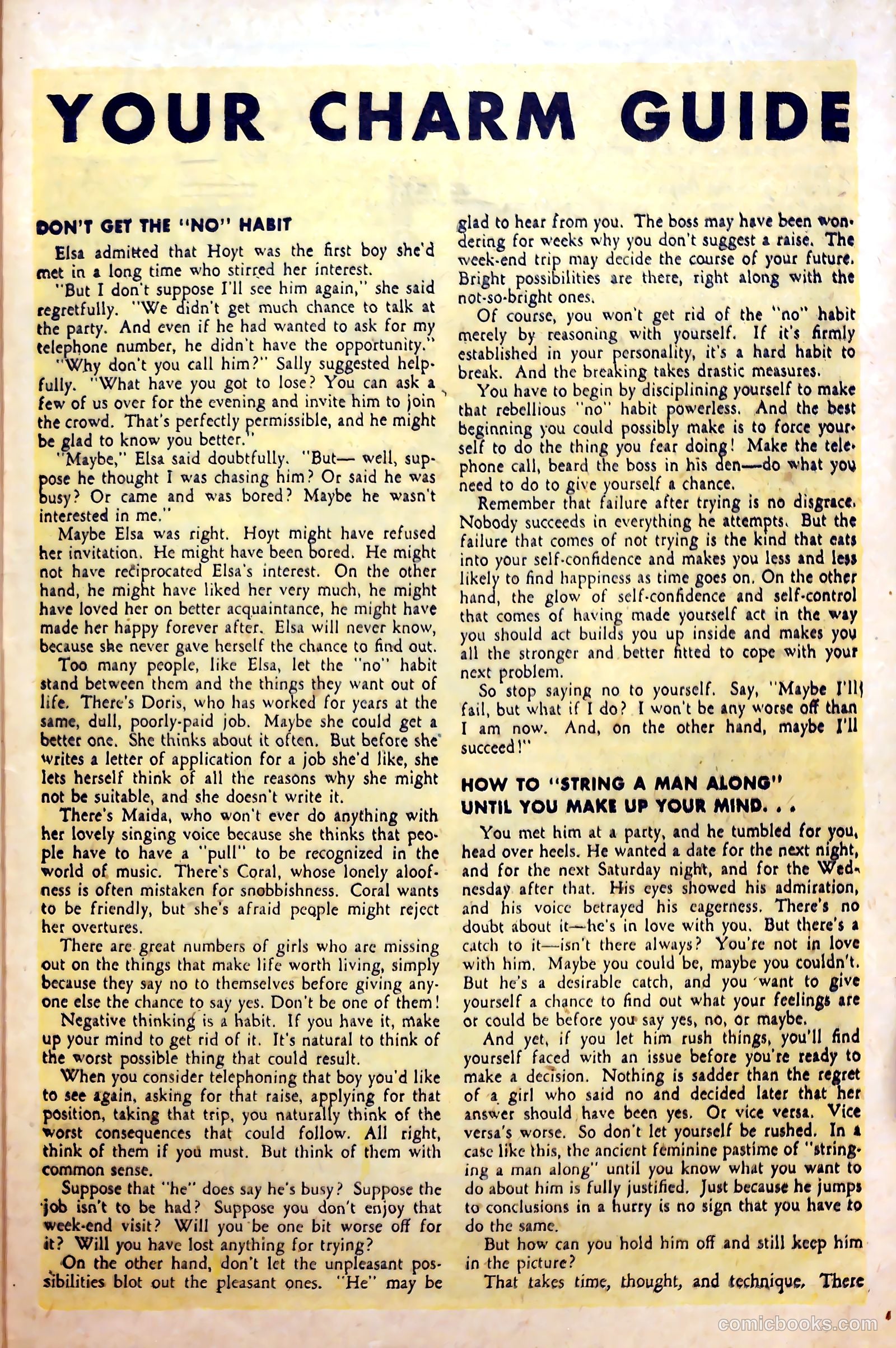 Love at First Sight #8 (1951) — page 25 of 36