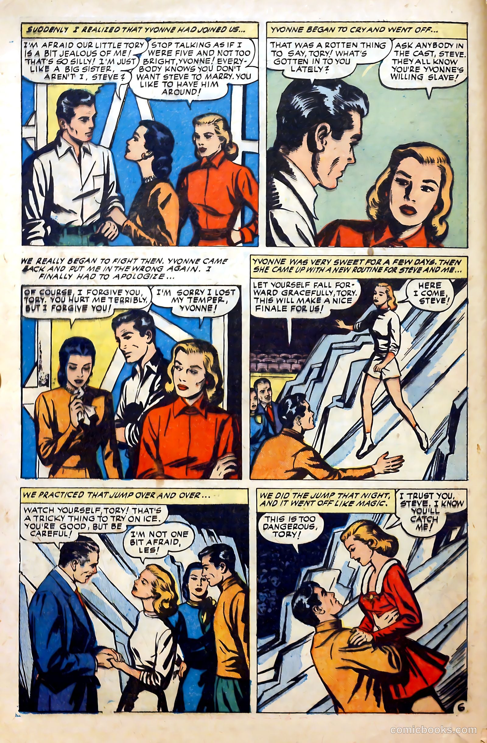 Love at First Sight #8 (1951) — page 32 of 36