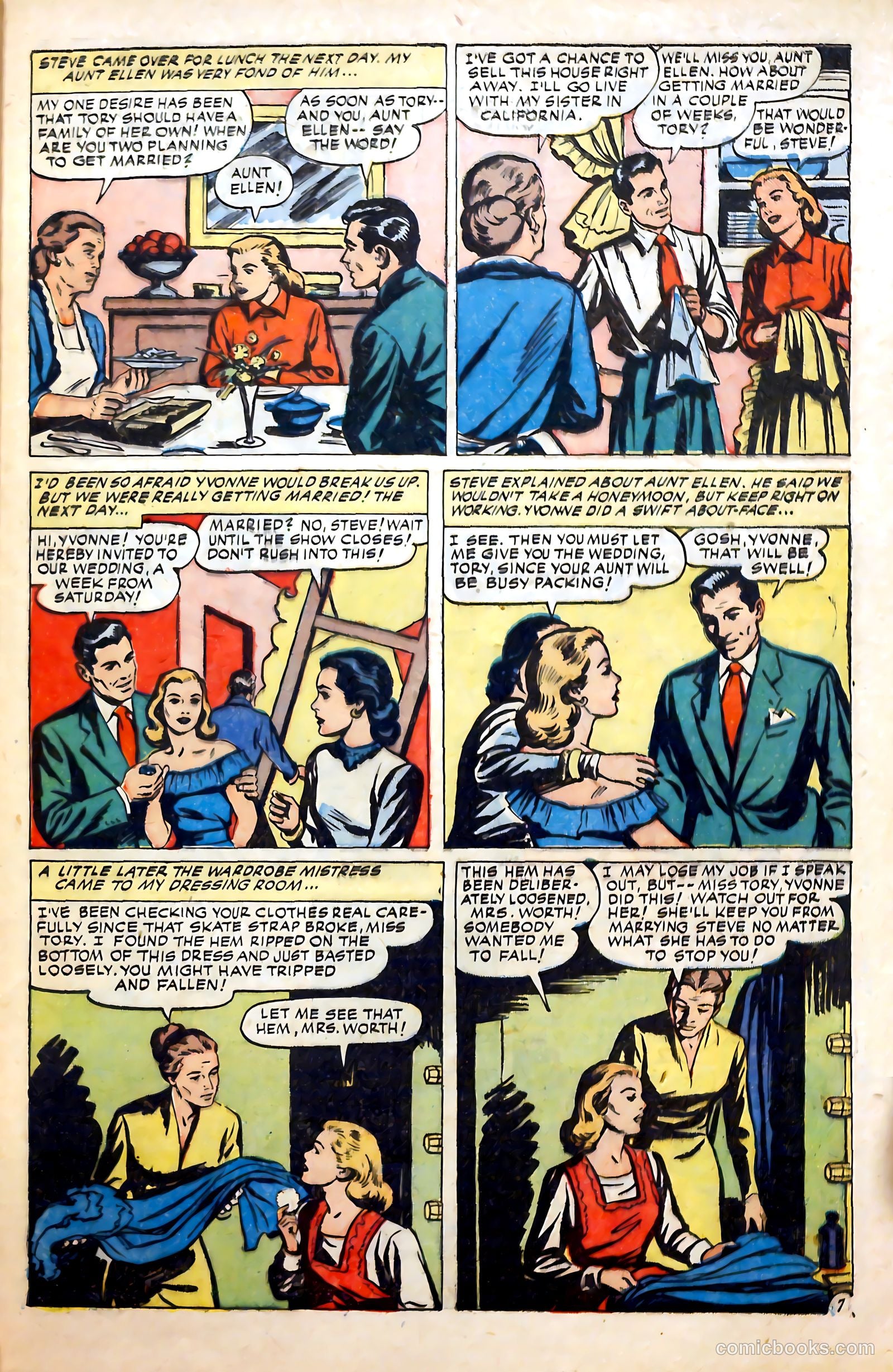Love at First Sight #8 (1951) — page 33 of 36