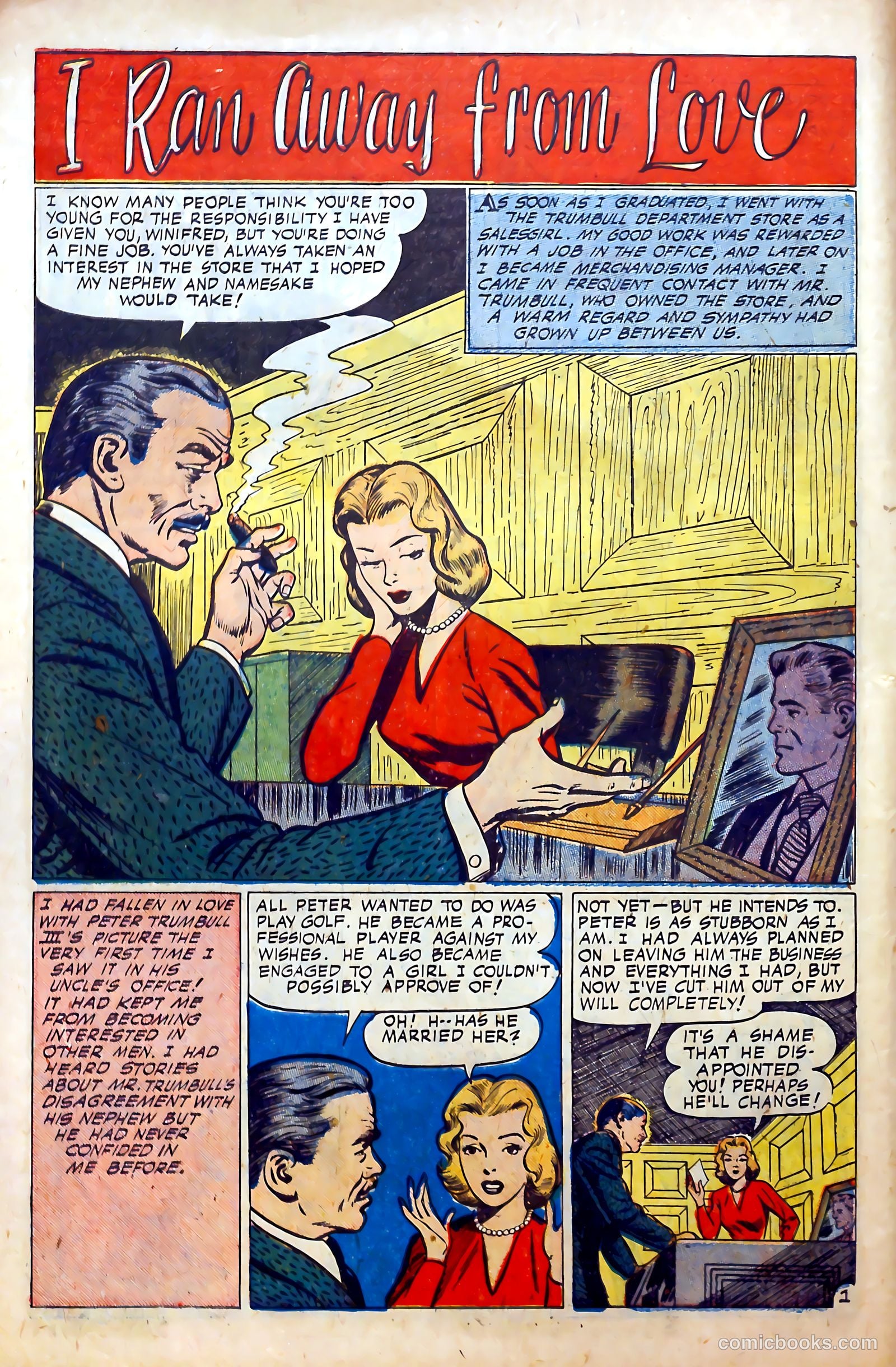 Love at First Sight #9 (1951) — page 10 of 36