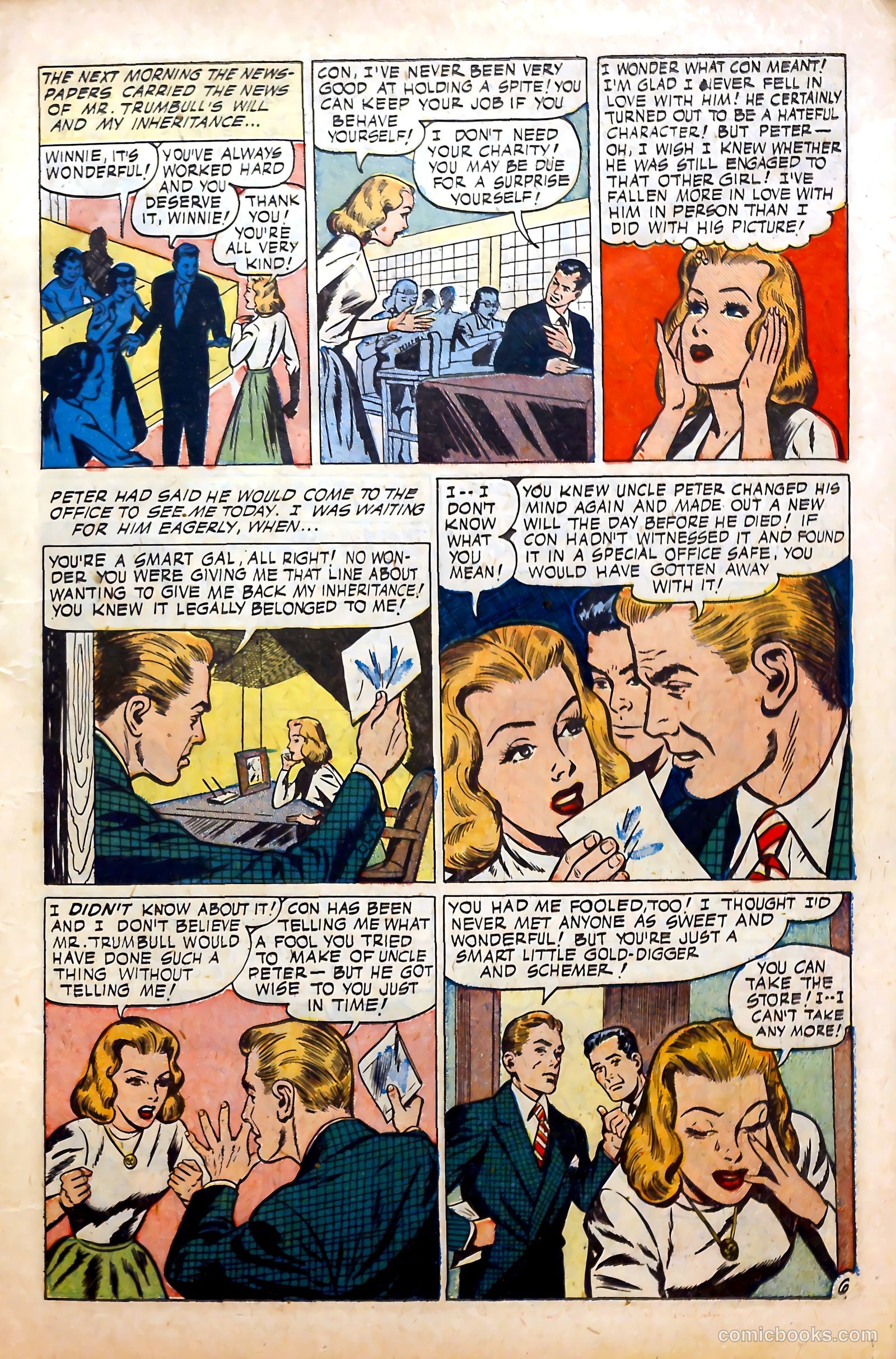 Love at First Sight #9 (1951) — page 15 of 36