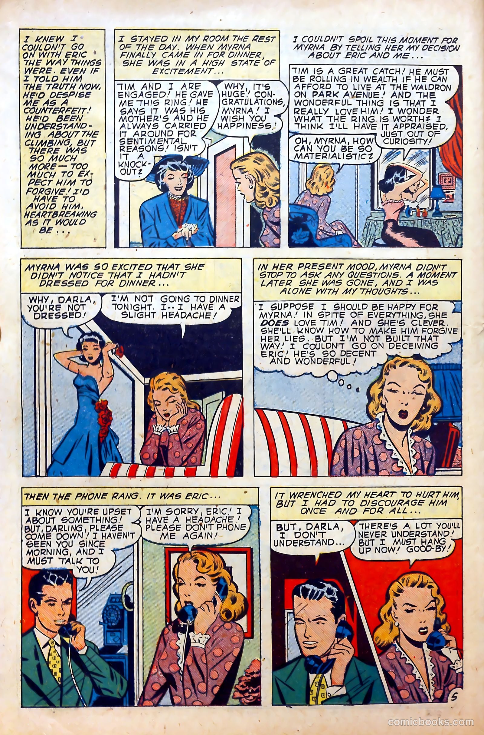Love at First Sight #9 (1951) — page 22 of 36