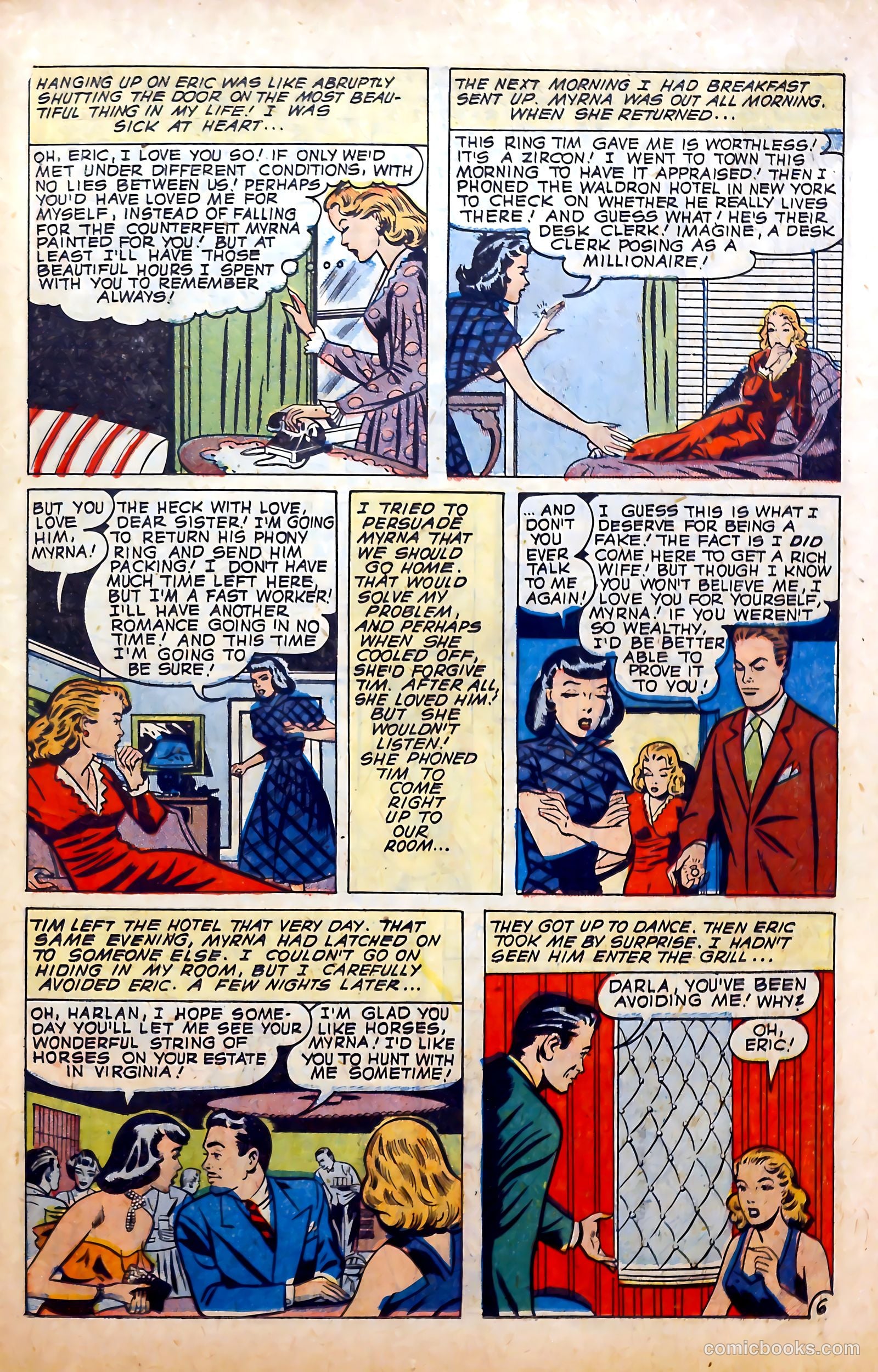 Love at First Sight #9 (1951) — page 23 of 36