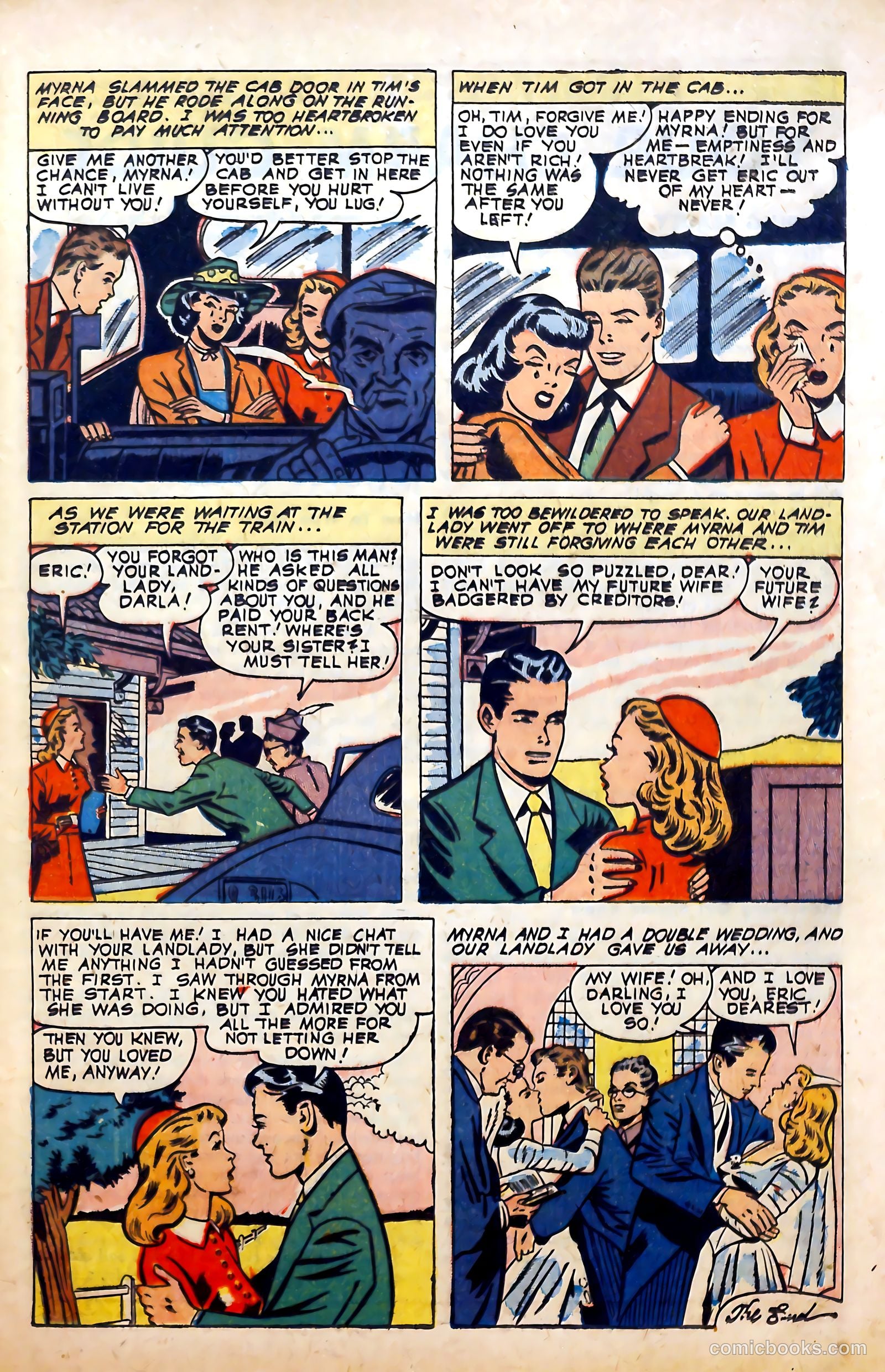 Love at First Sight #9 (1951) — page 25 of 36