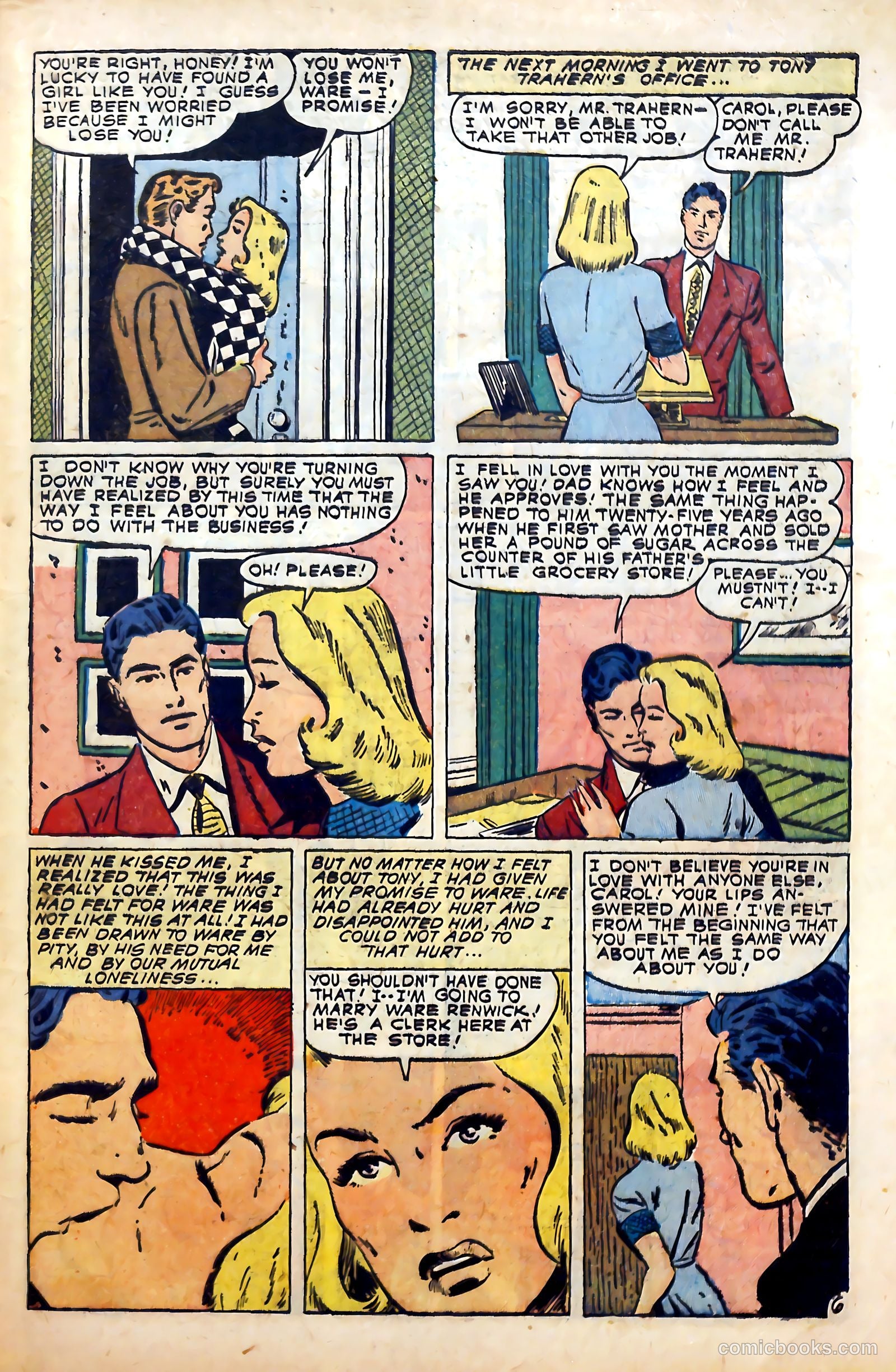 Love at First Sight #9 (1951) — page 33 of 36