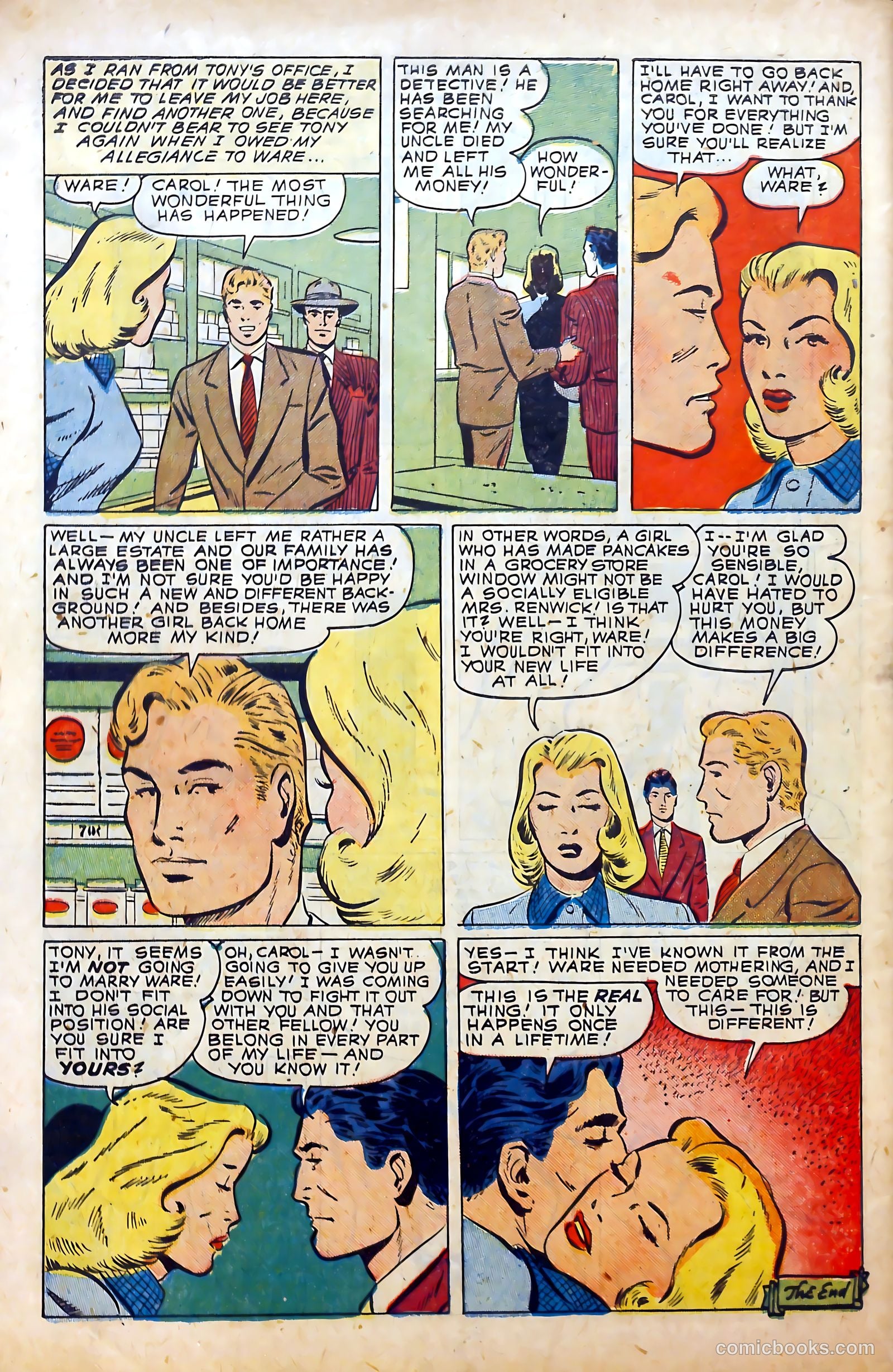 Love at First Sight #9 (1951) — page 34 of 36
