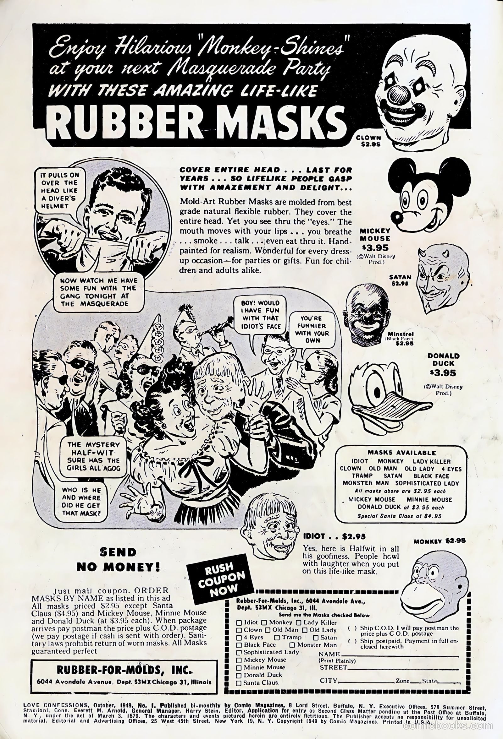 Love Confessions #1 (1949) — page 2 of 36