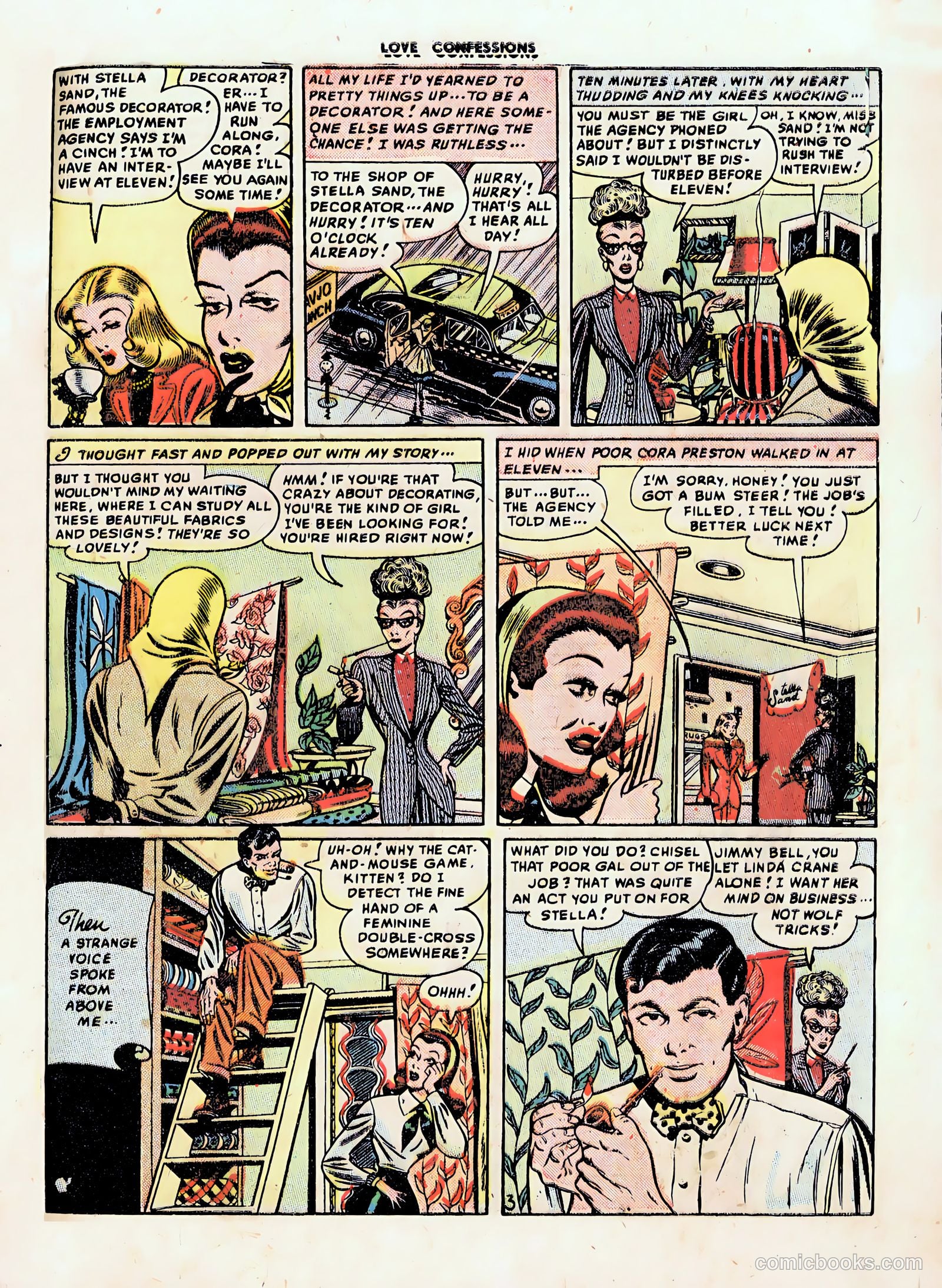 Love Confessions #1 (1949) — page 5 of 36