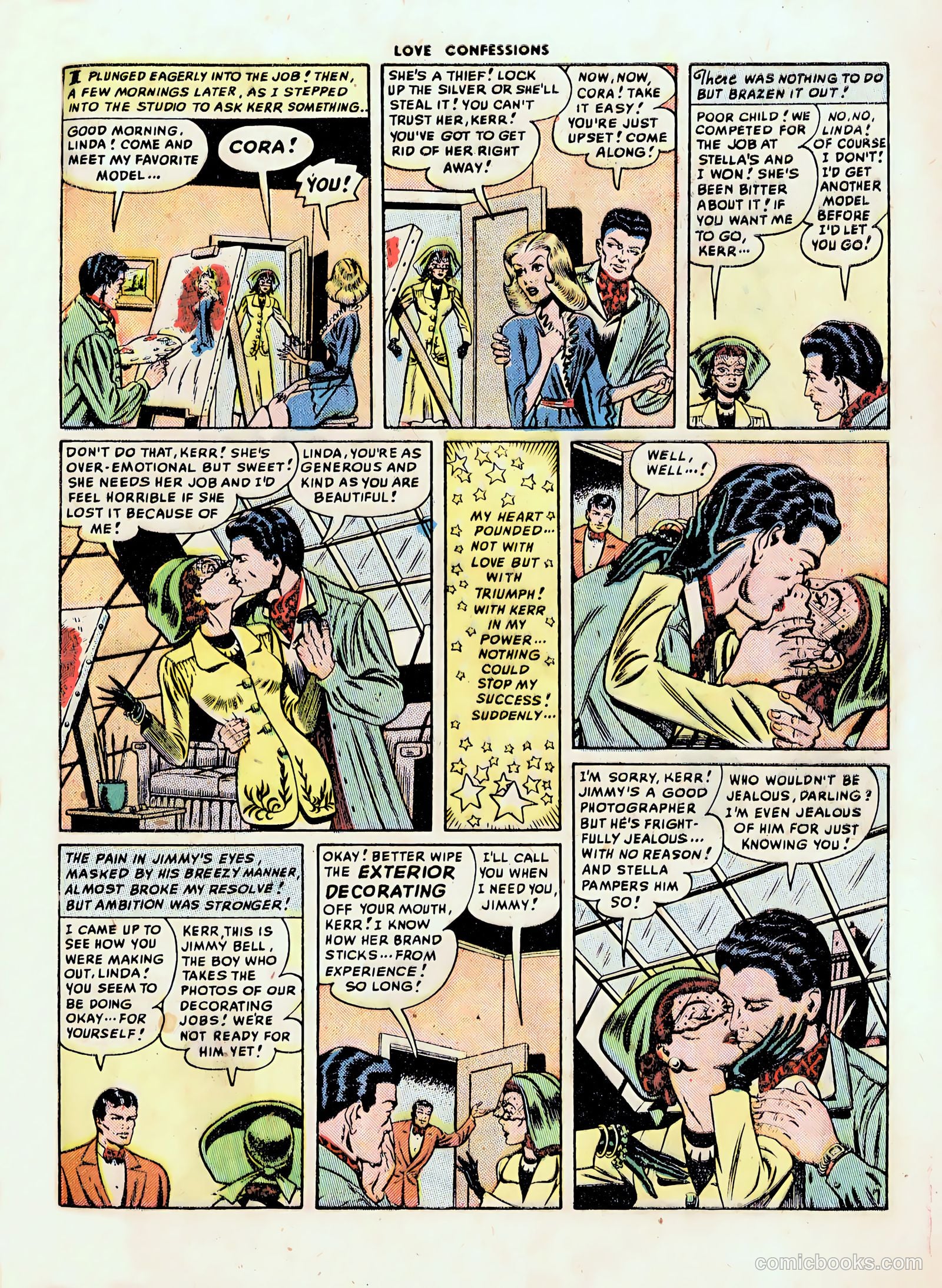 Love Confessions #1 (1949) — page 9 of 36