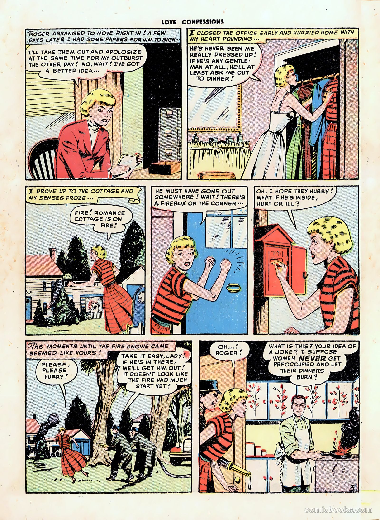 Love Confessions #1 (1949) — page 14 of 36