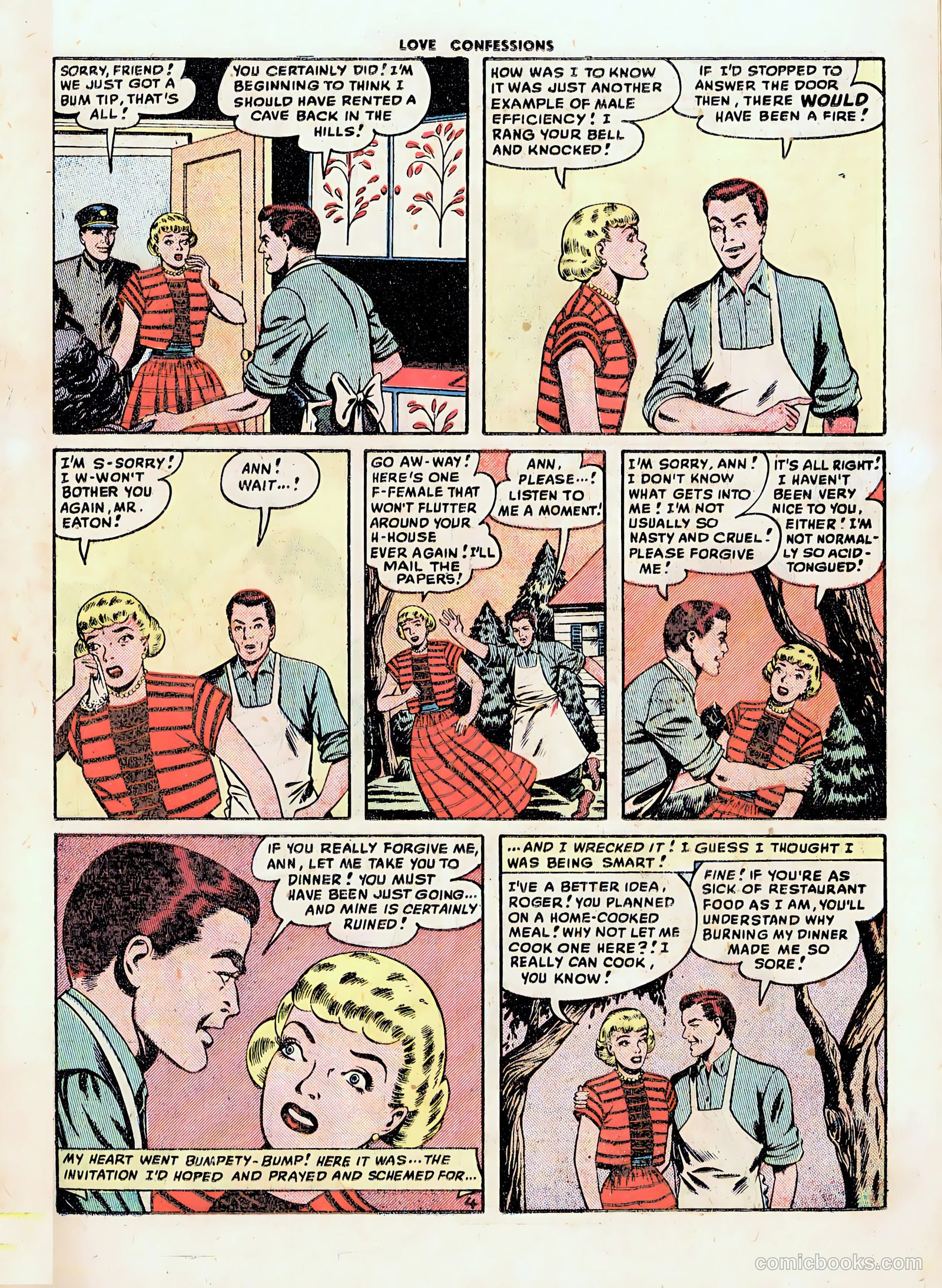 Love Confessions #1 (1949) — page 15 of 36