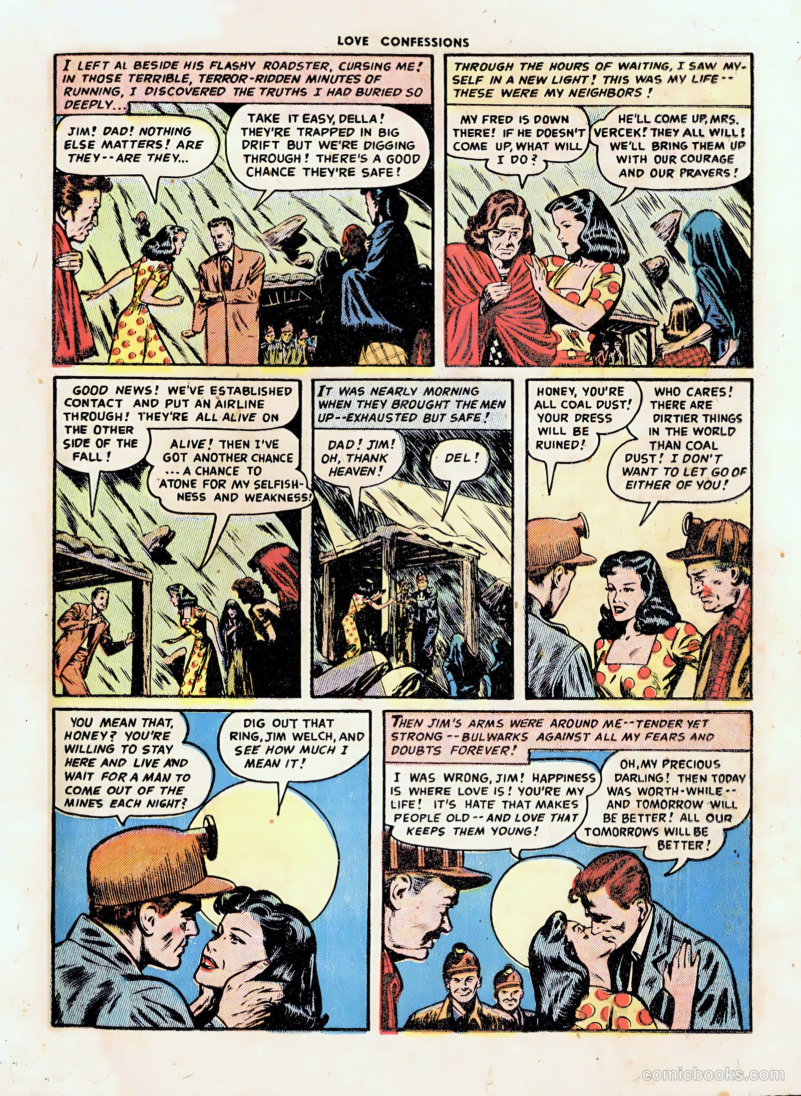 Love Confessions #1 (1949) — page 25 of 36