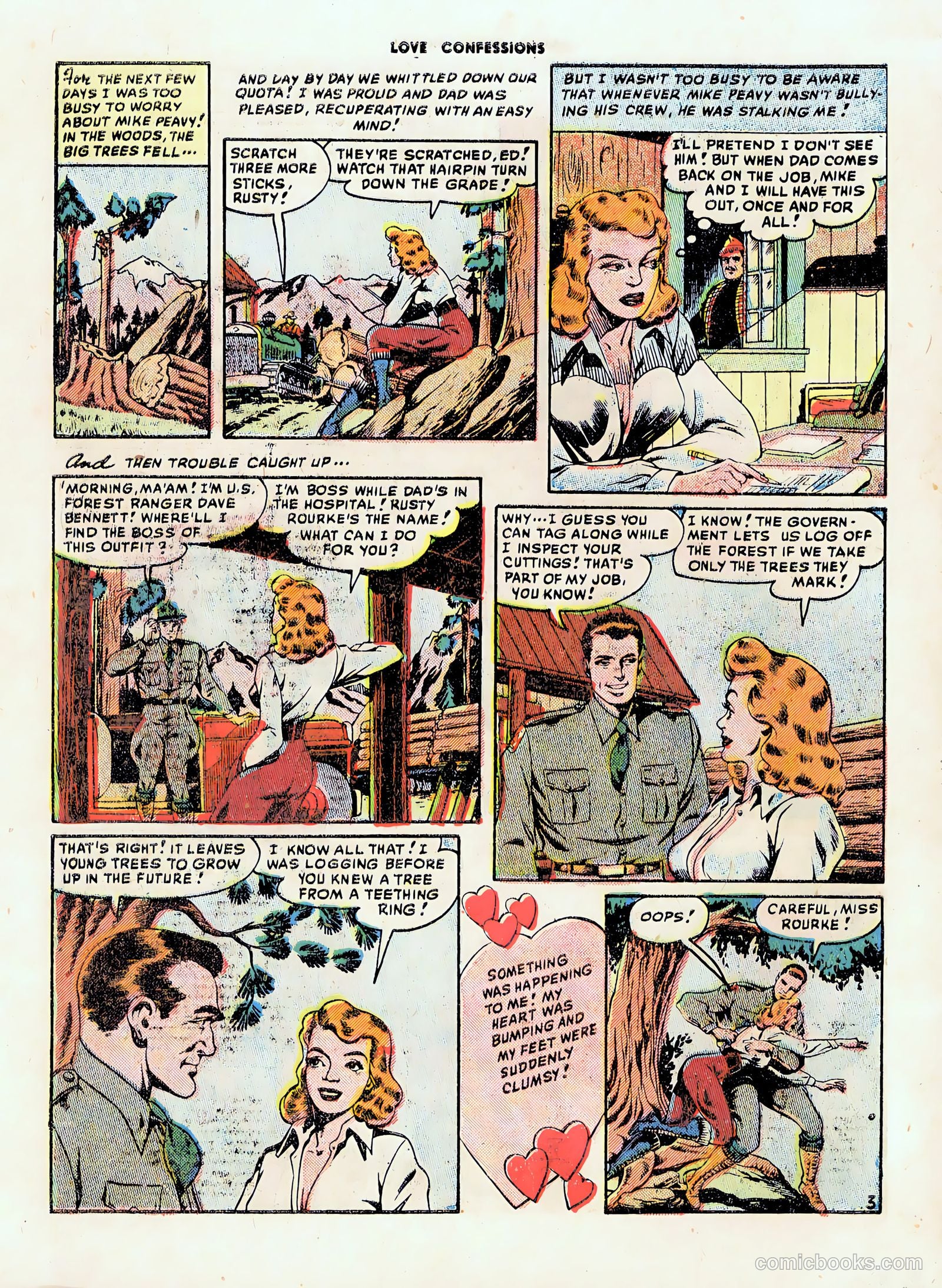 Love Confessions #1 (1949) — page 30 of 36