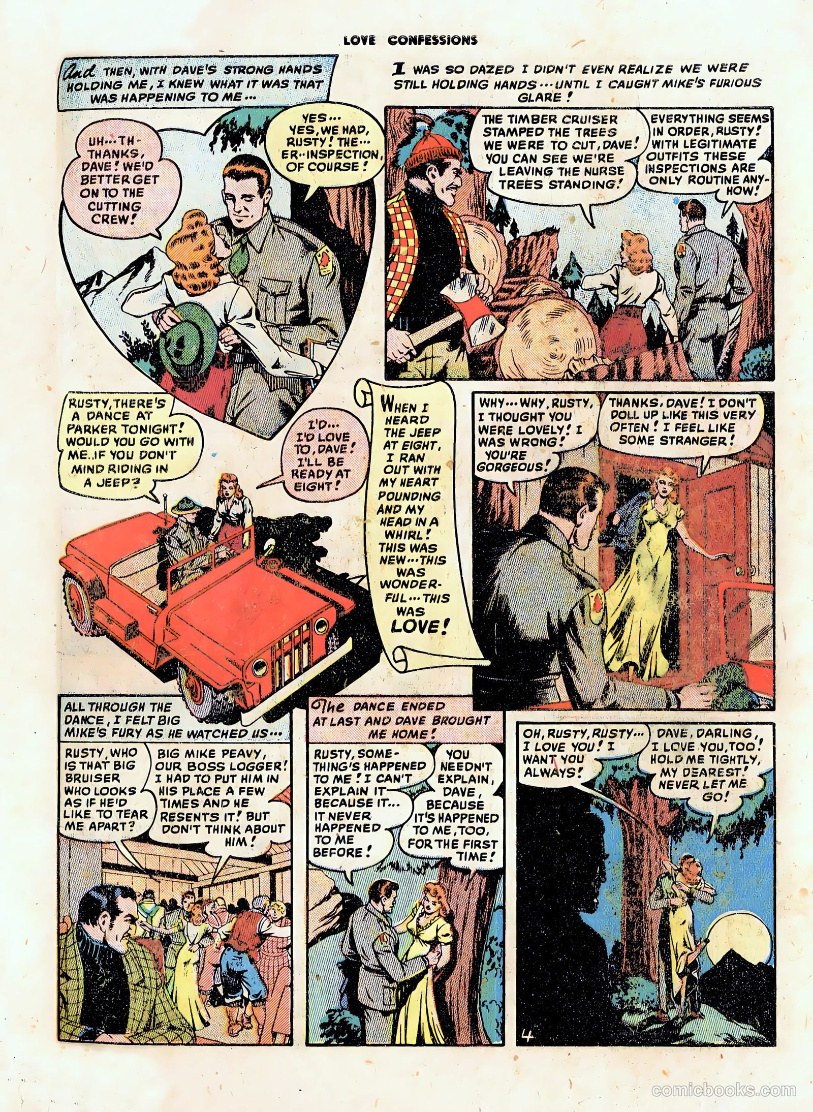 Love Confessions #1 (1949) — page 31 of 36