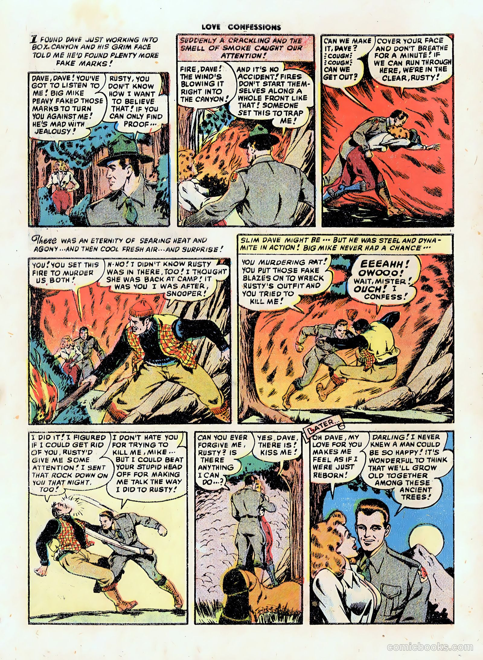 Love Confessions #1 (1949) — page 34 of 36