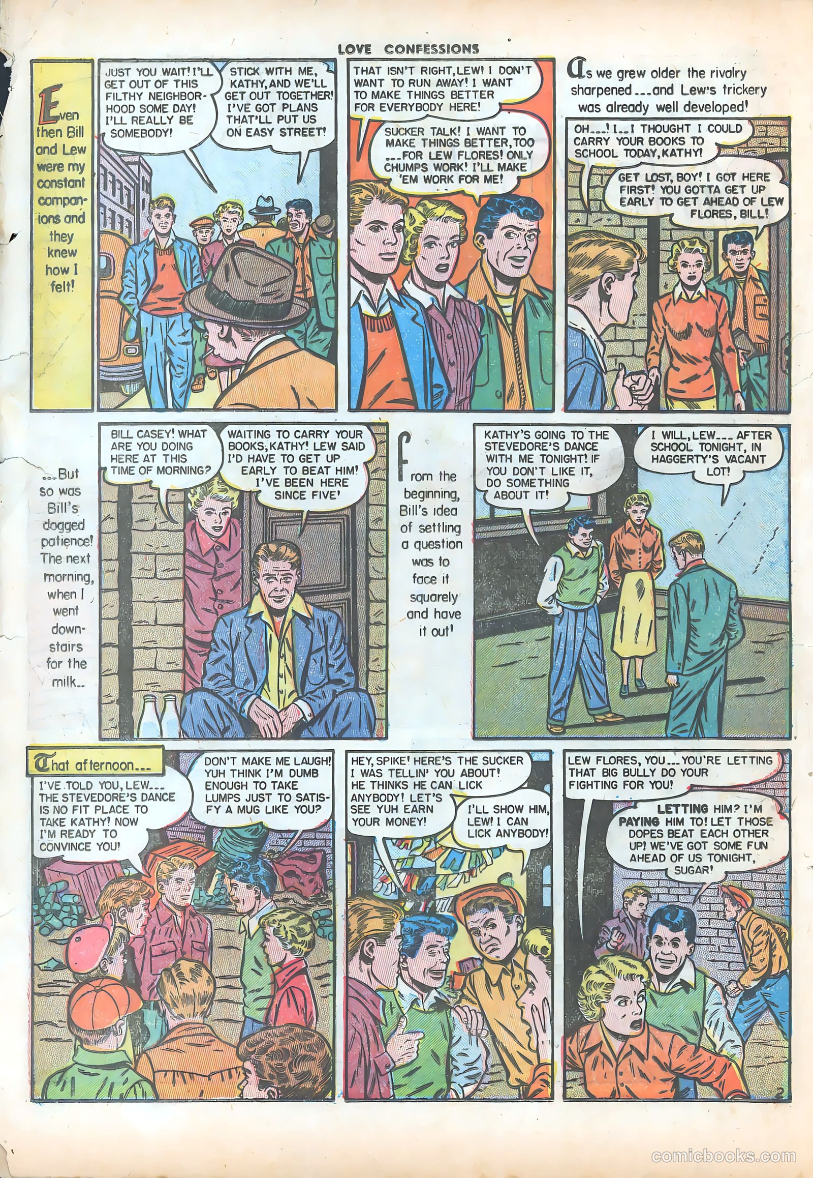Love Confessions #10 (1951) — page 6 of 57