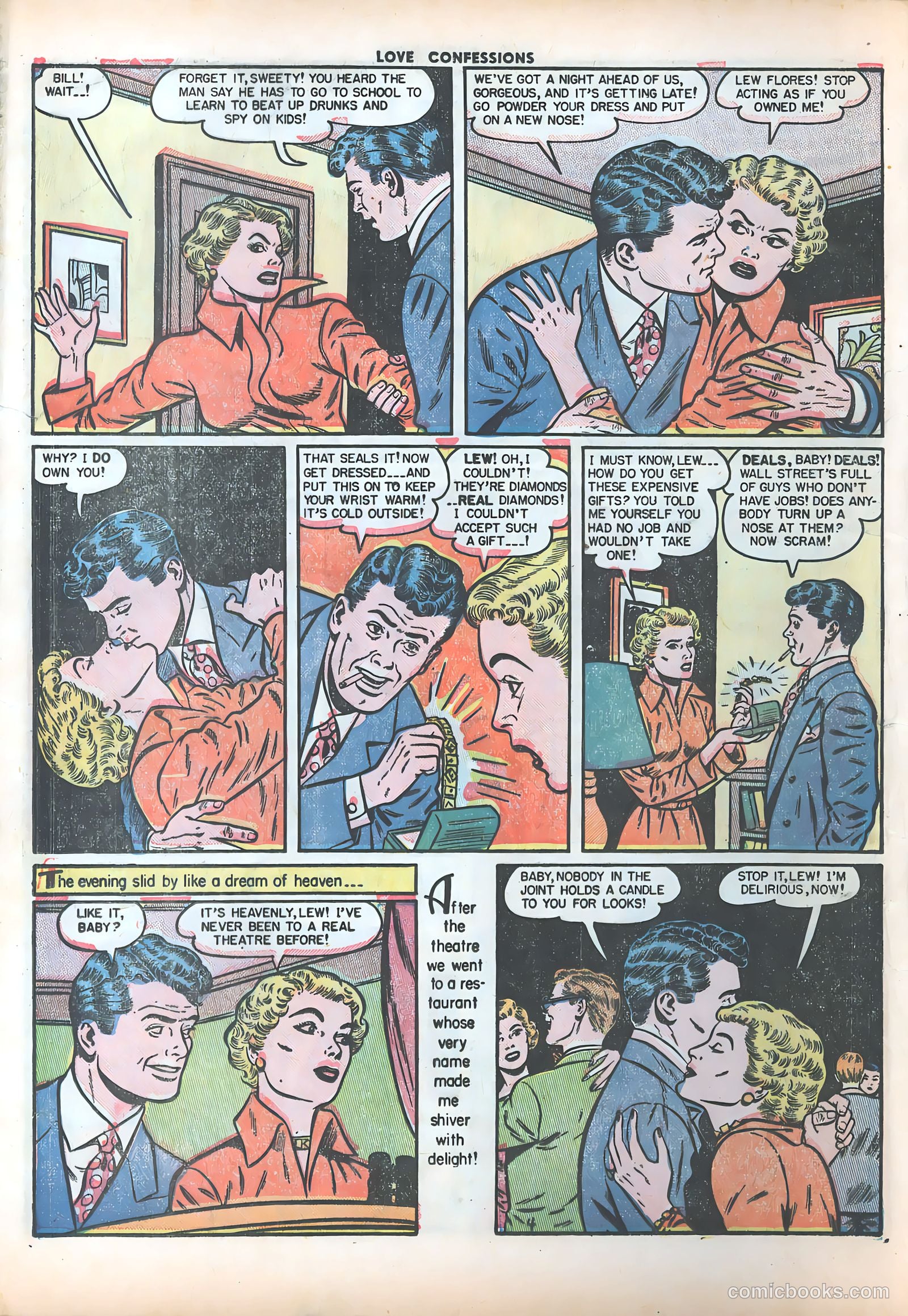 Love Confessions #10 (1951) — page 8 of 57