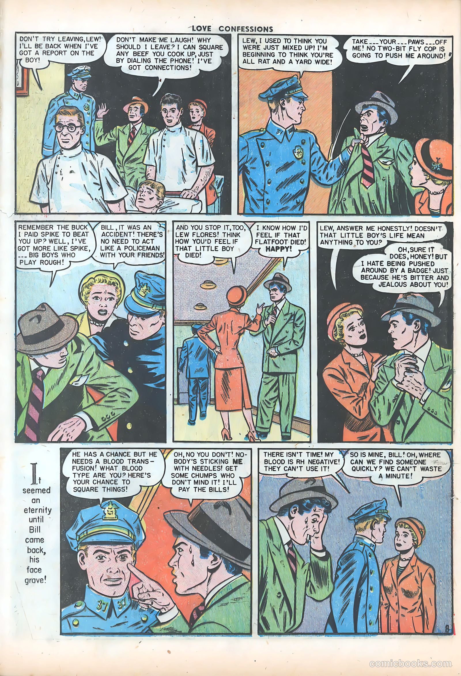 Love Confessions #10 (1951) — page 12 of 57