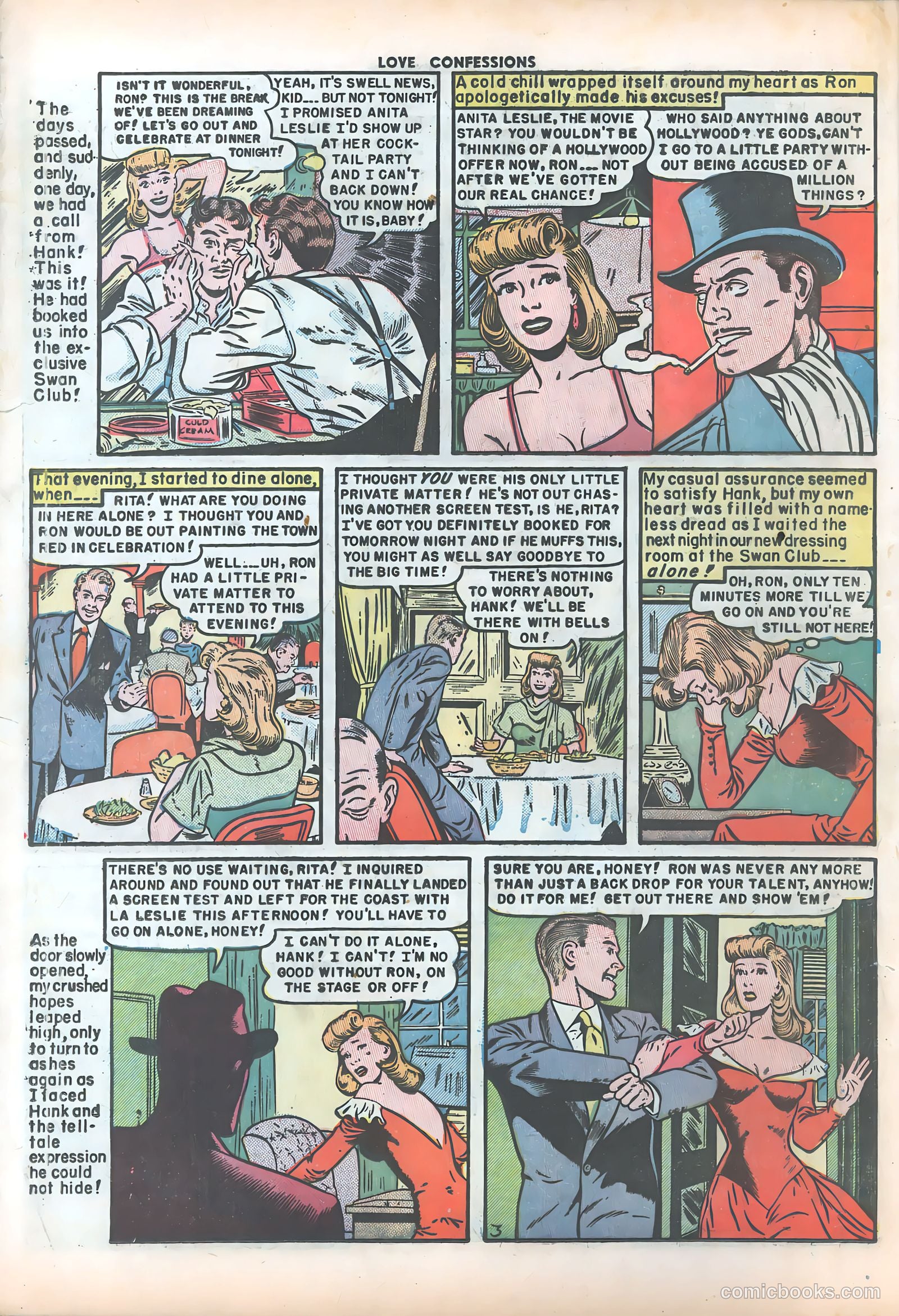 Love Confessions #10 (1951) — page 16 of 57
