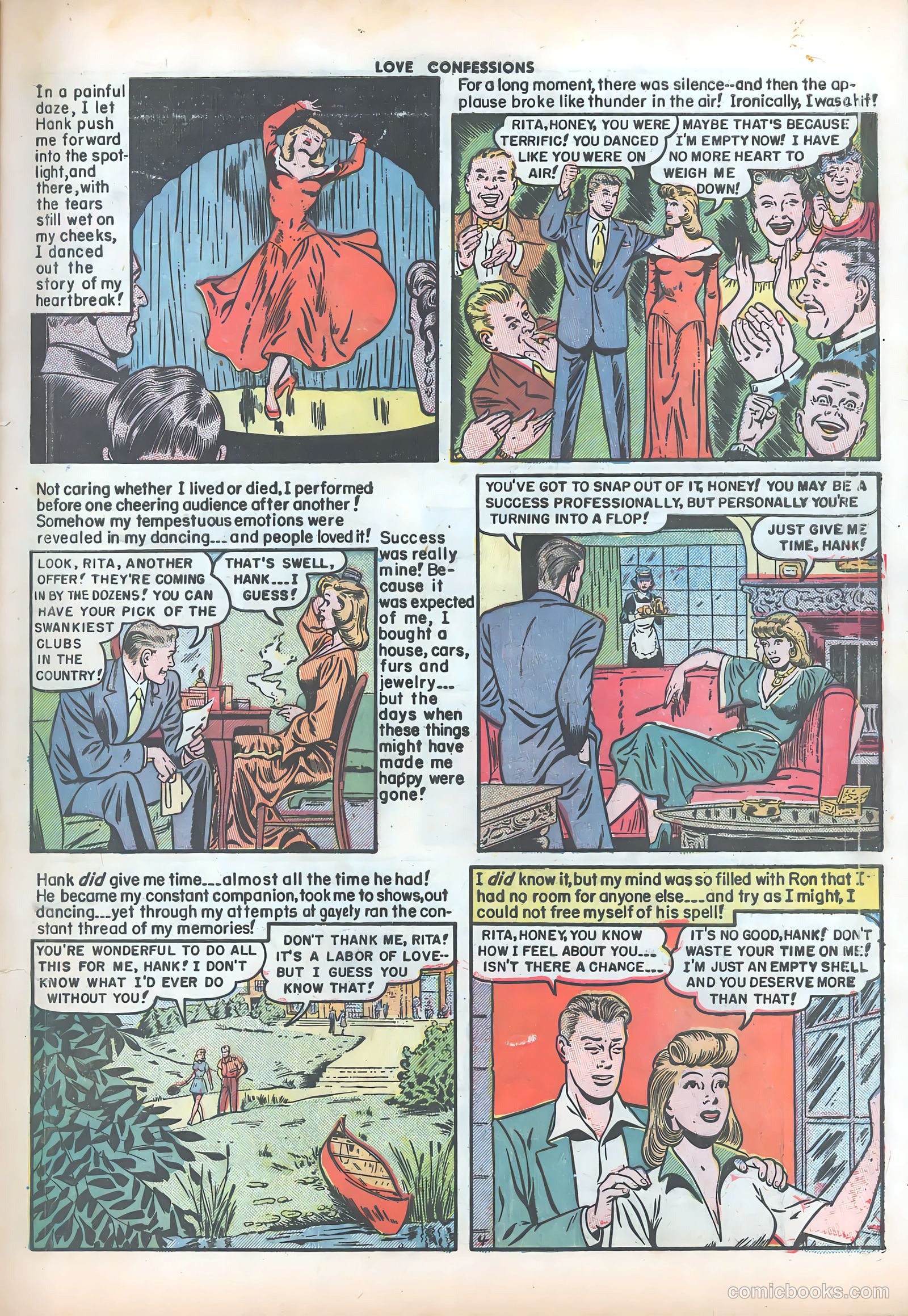 Love Confessions #10 (1951) — page 17 of 57