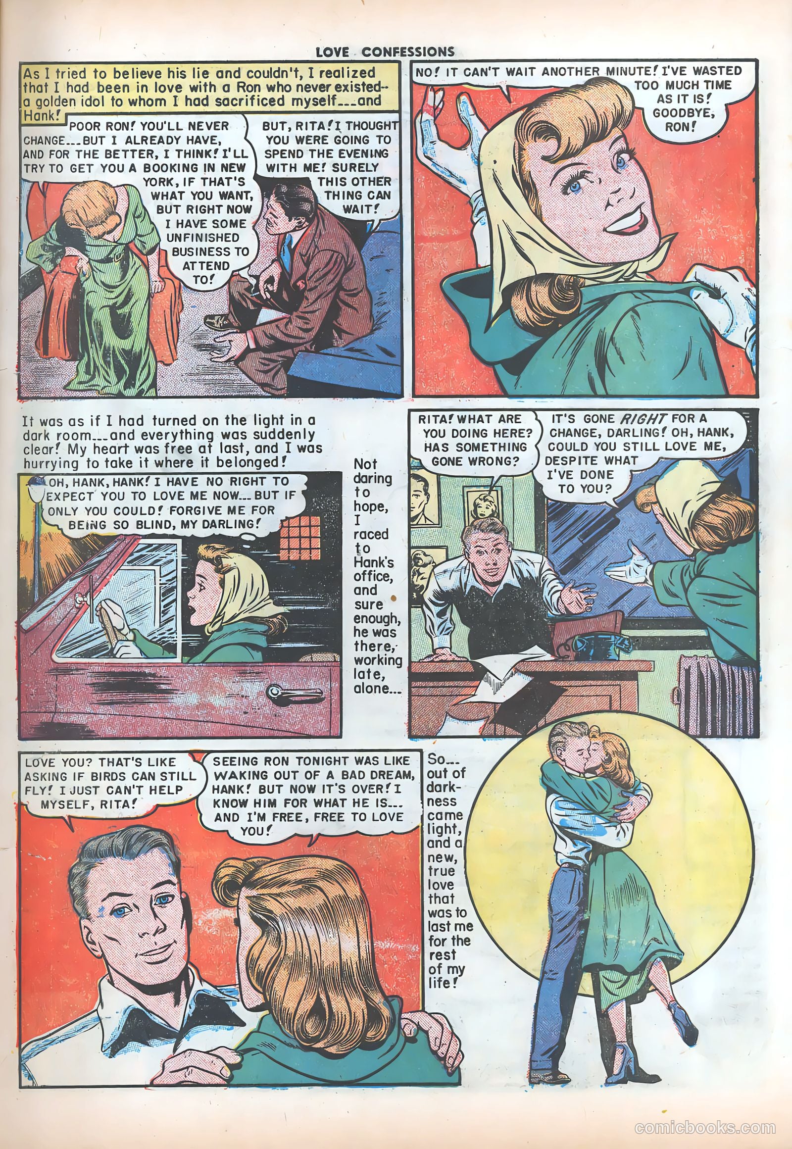 Love Confessions #10 (1951) — page 19 of 57