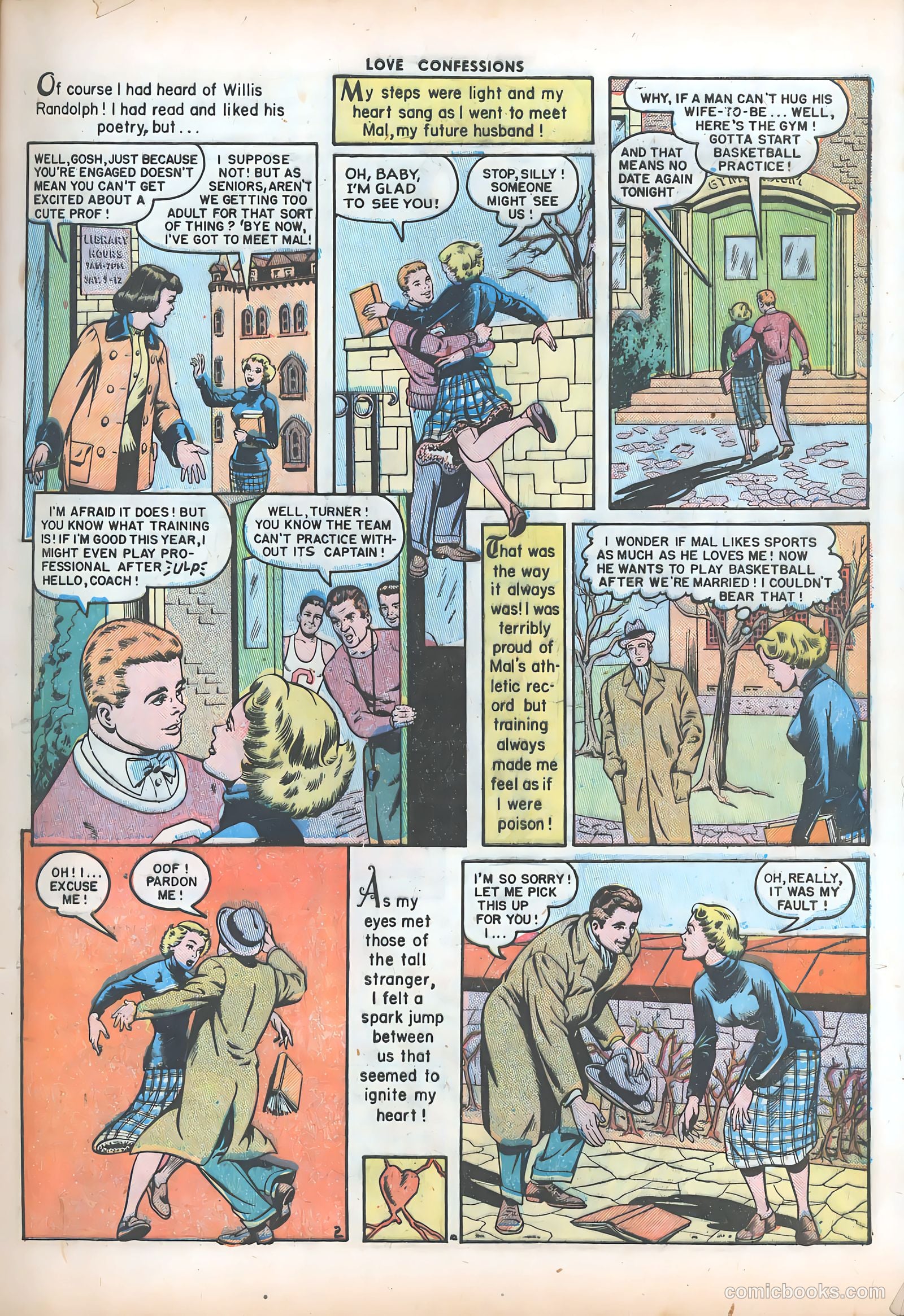 Love Confessions #10 (1951) — page 21 of 57