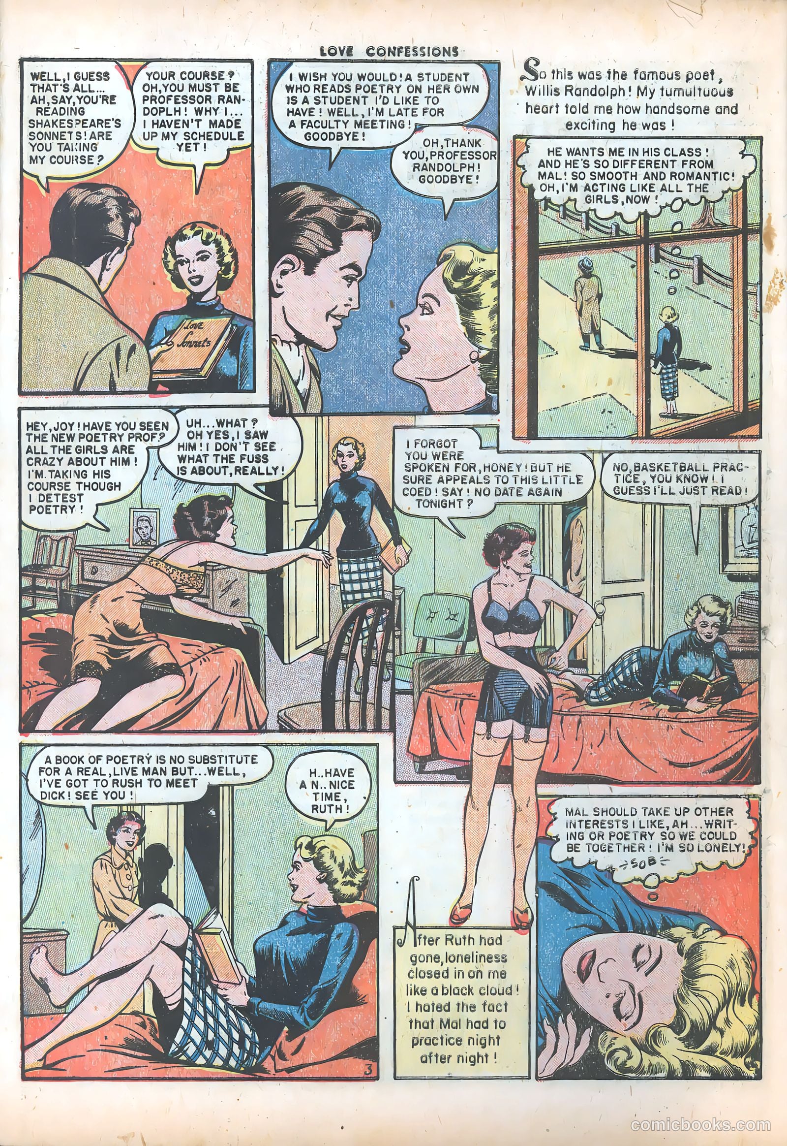 Love Confessions #10 (1951) — page 22 of 57
