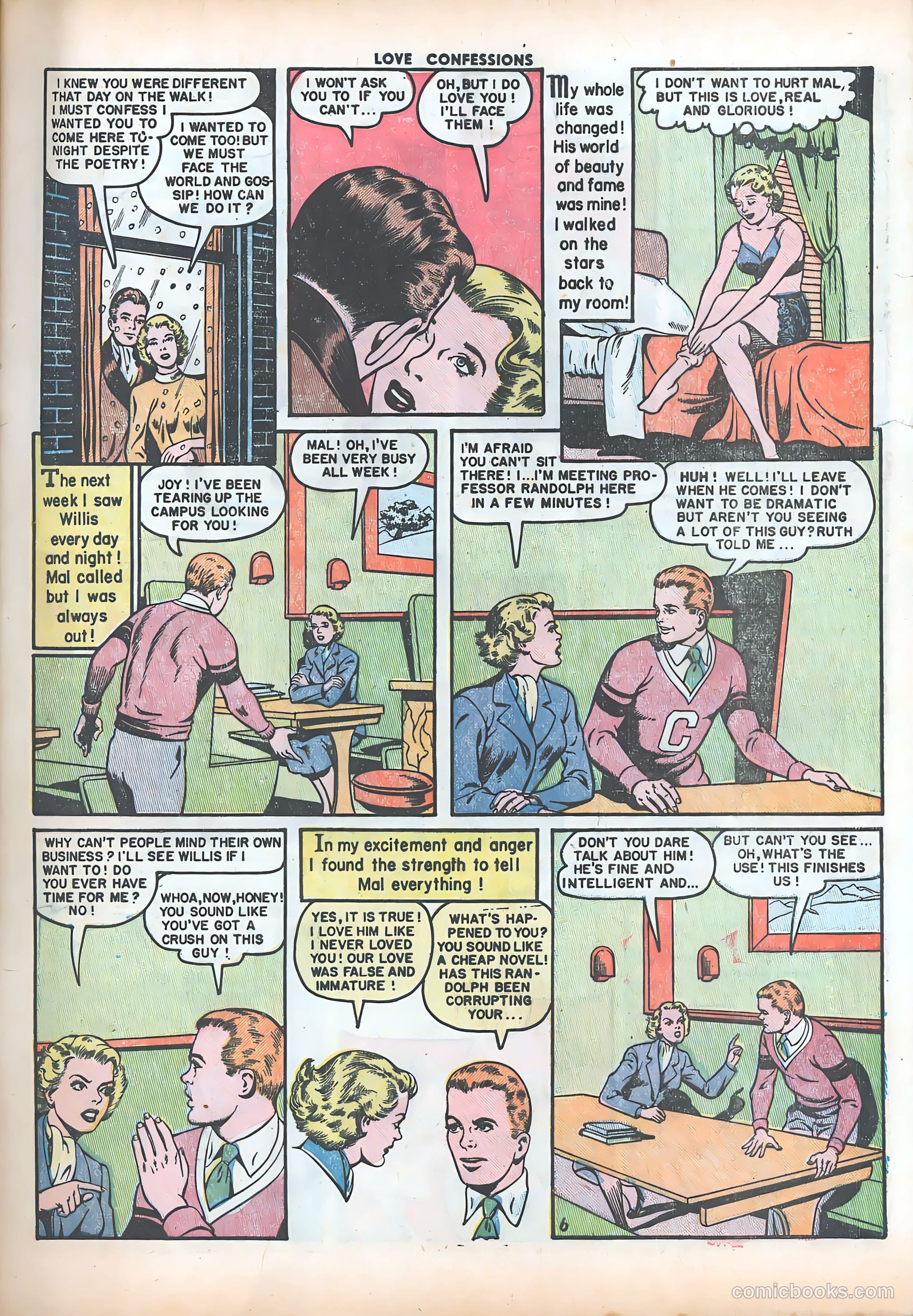 Love Confessions #10 (1951) — page 25 of 57