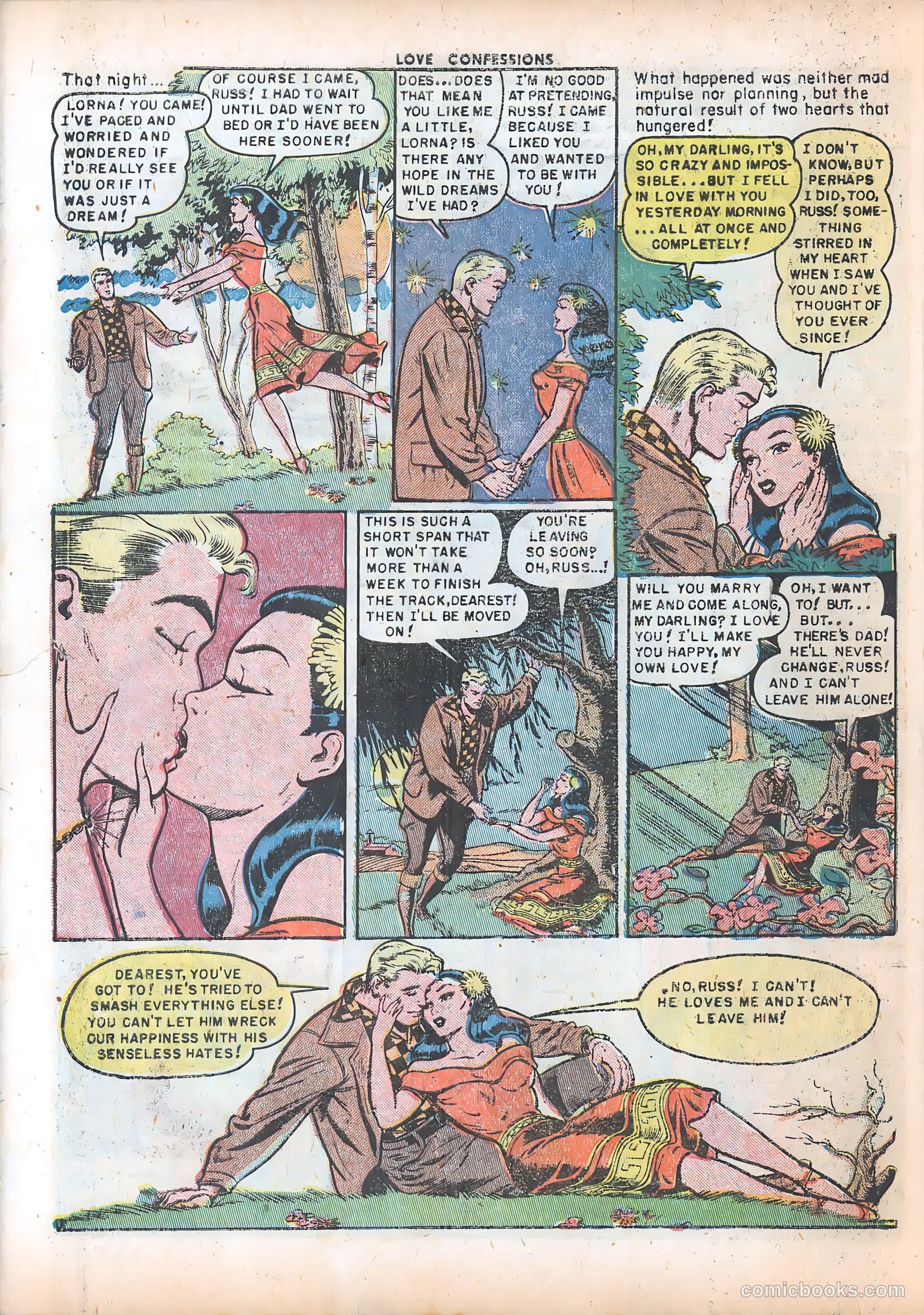 Love Confessions #10 (1951) — page 33 of 57