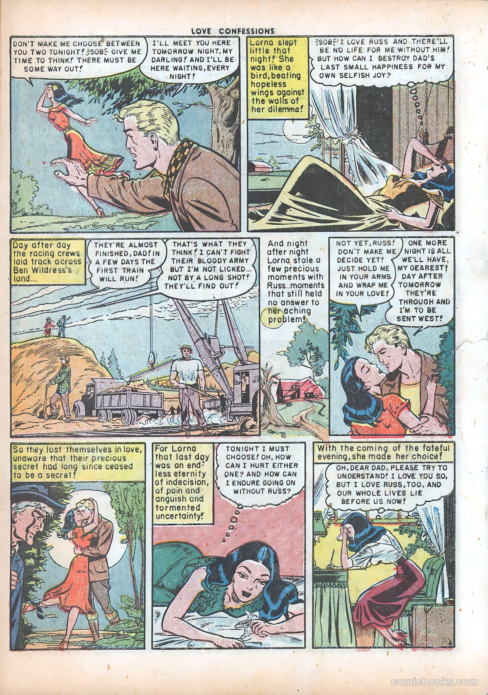 Love Confessions #10 (1951) — page 34 of 57