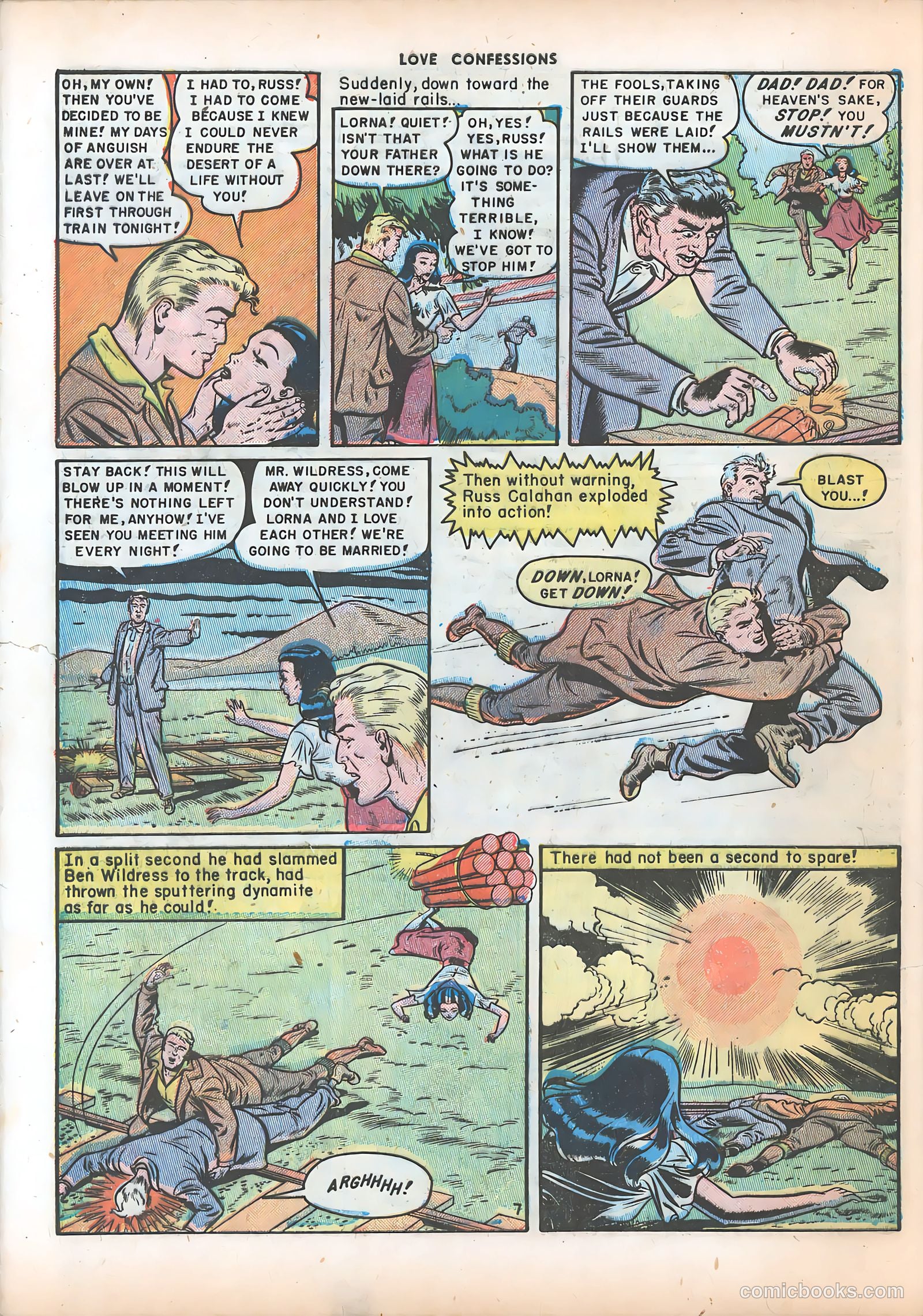Love Confessions #10 (1951) — page 35 of 57