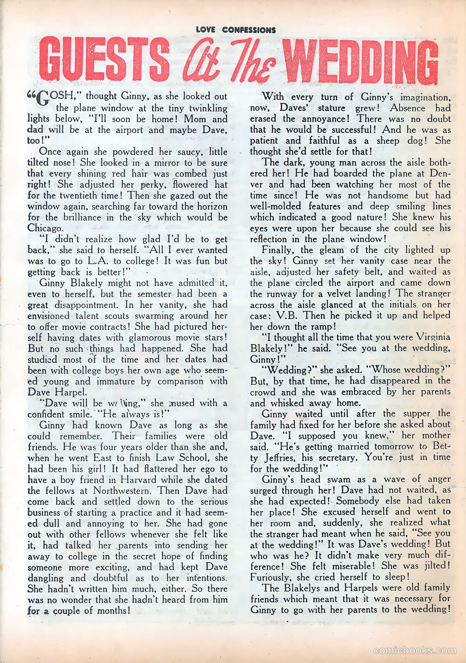 Love Confessions #10 (1951) — page 37 of 57