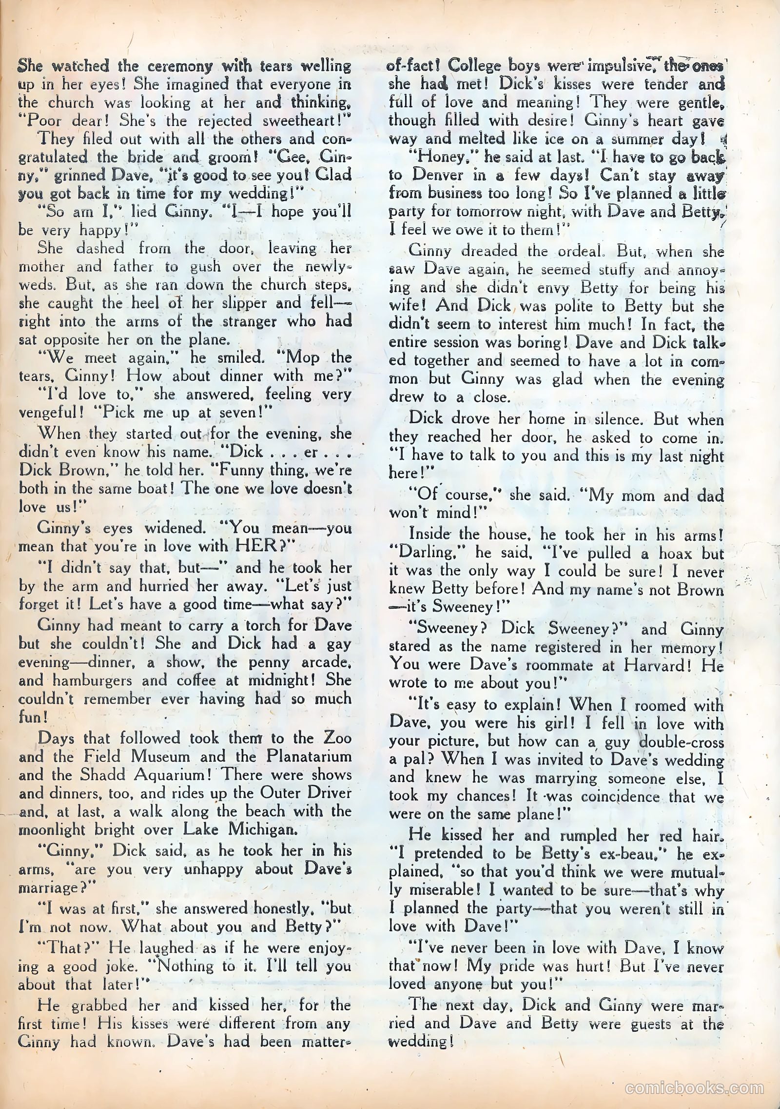 Love Confessions #10 (1951) — page 38 of 57