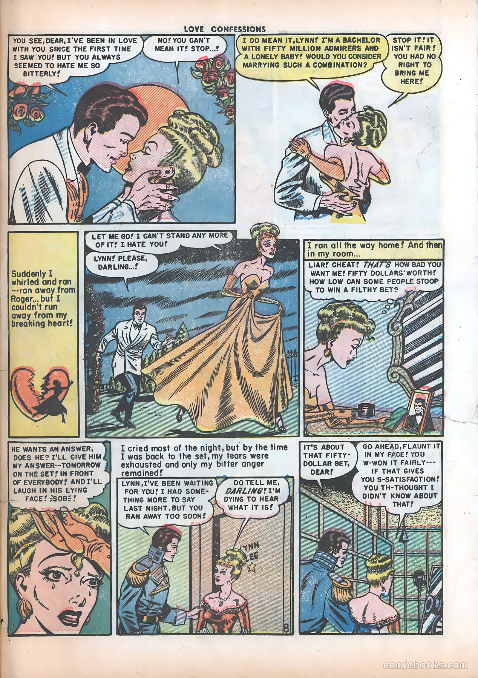 Love Confessions #10 (1951) — page 52 of 57