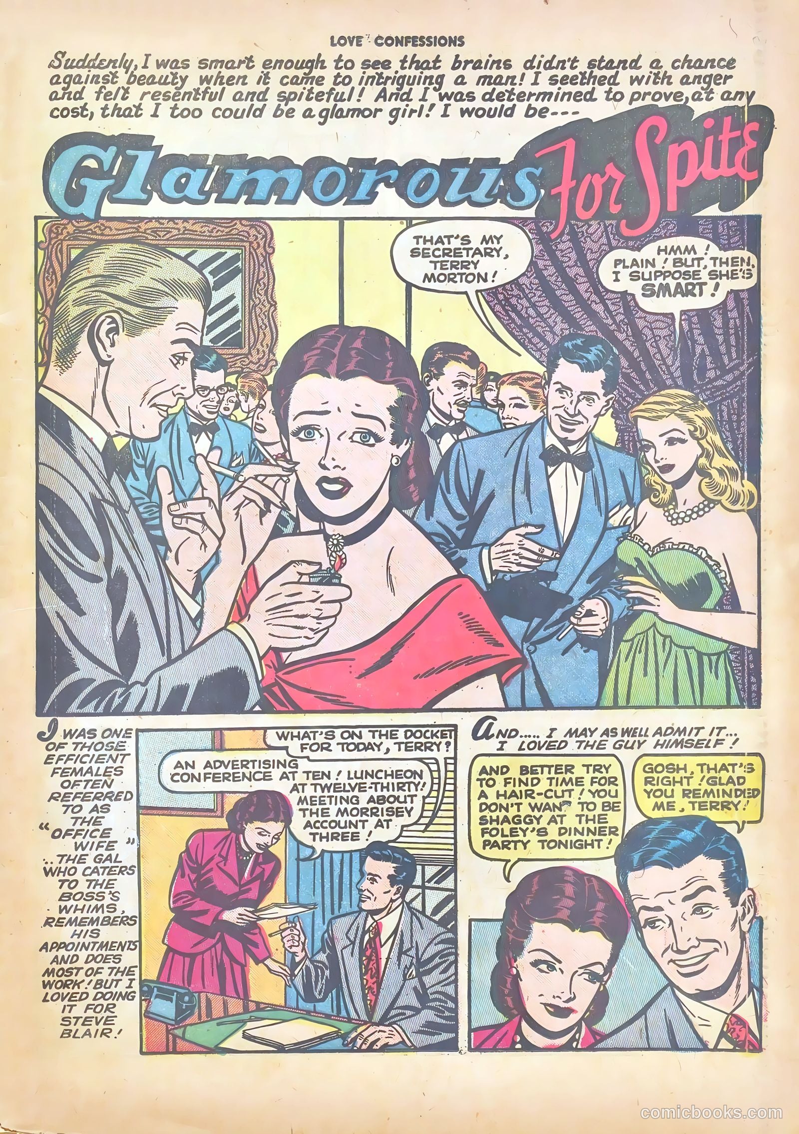 Love Confessions #11 (1951) — page 3 of 36