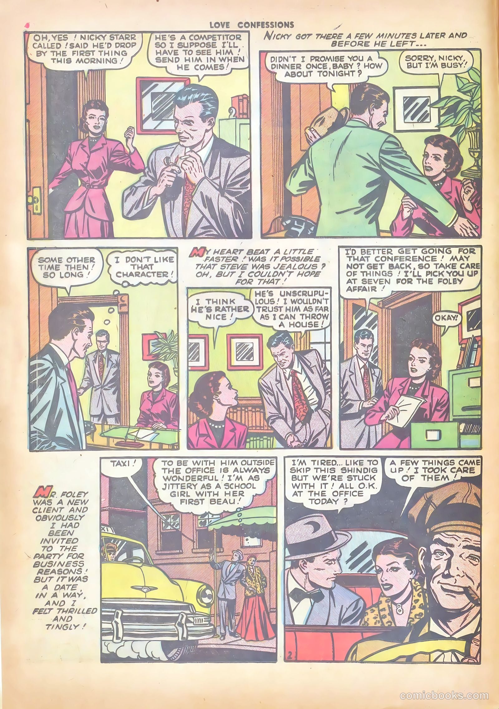 Love Confessions #11 (1951) — page 4 of 36
