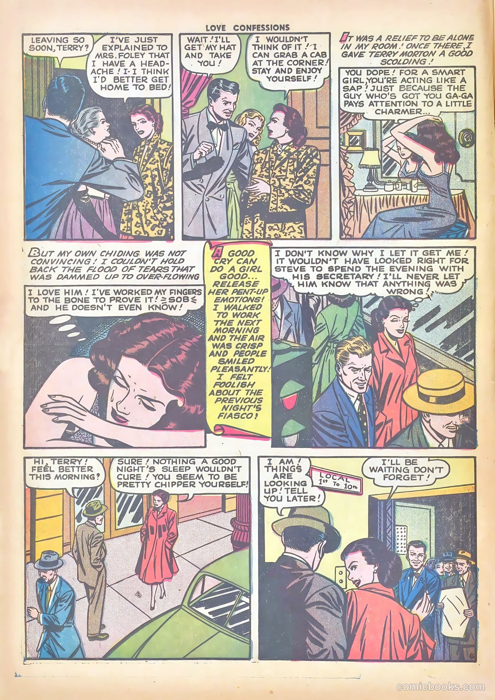 Love Confessions #11 (1951) — page 6 of 36