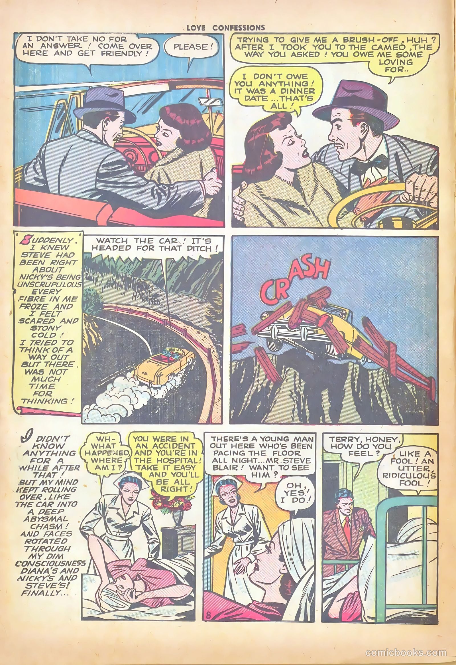 Love Confessions #11 (1951) — page 10 of 36