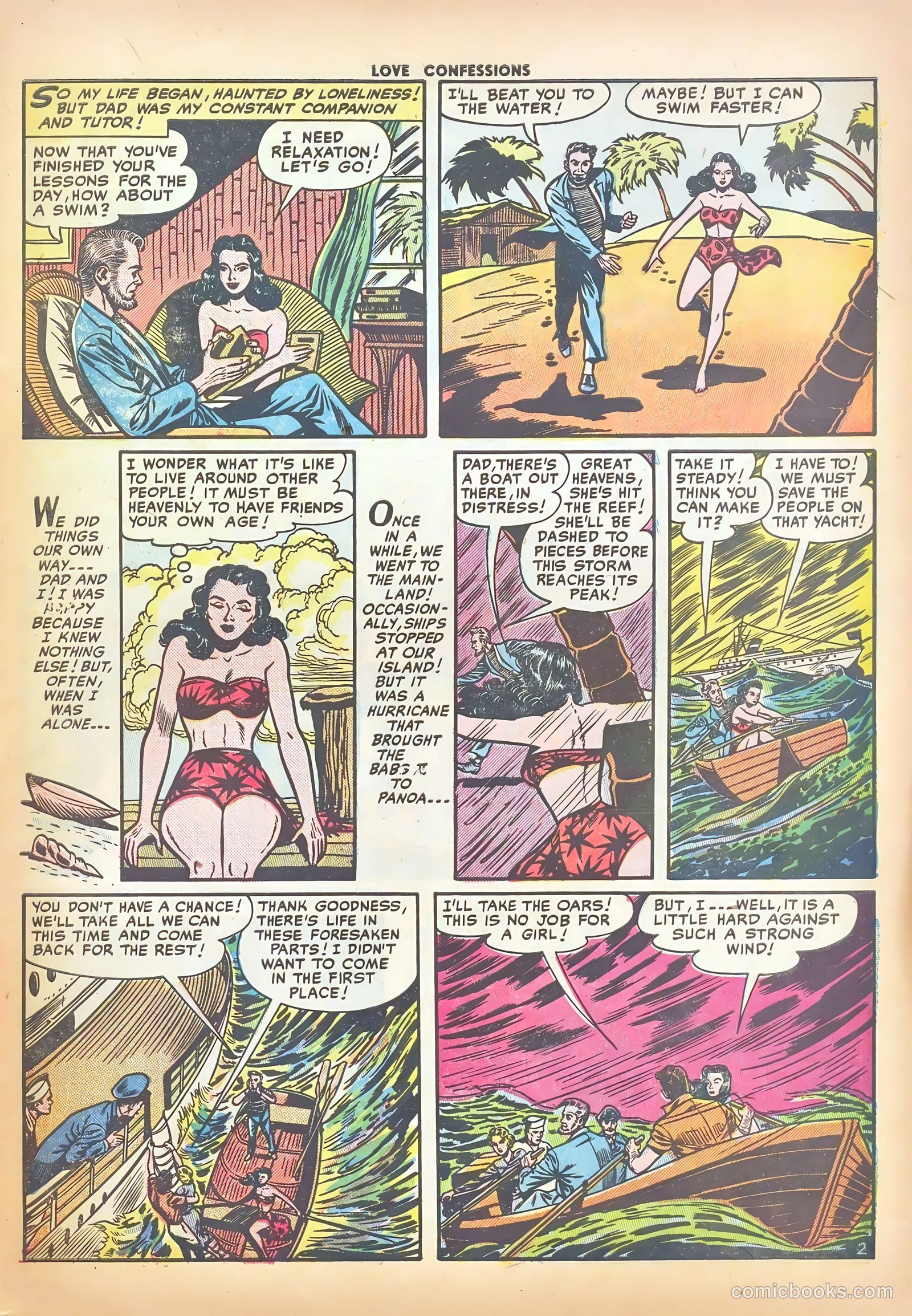 Love Confessions #11 (1951) — page 13 of 36