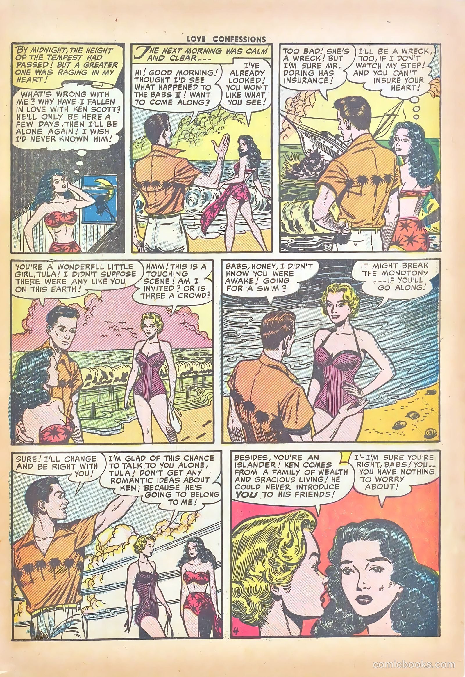 Love Confessions #11 (1951) — page 15 of 36